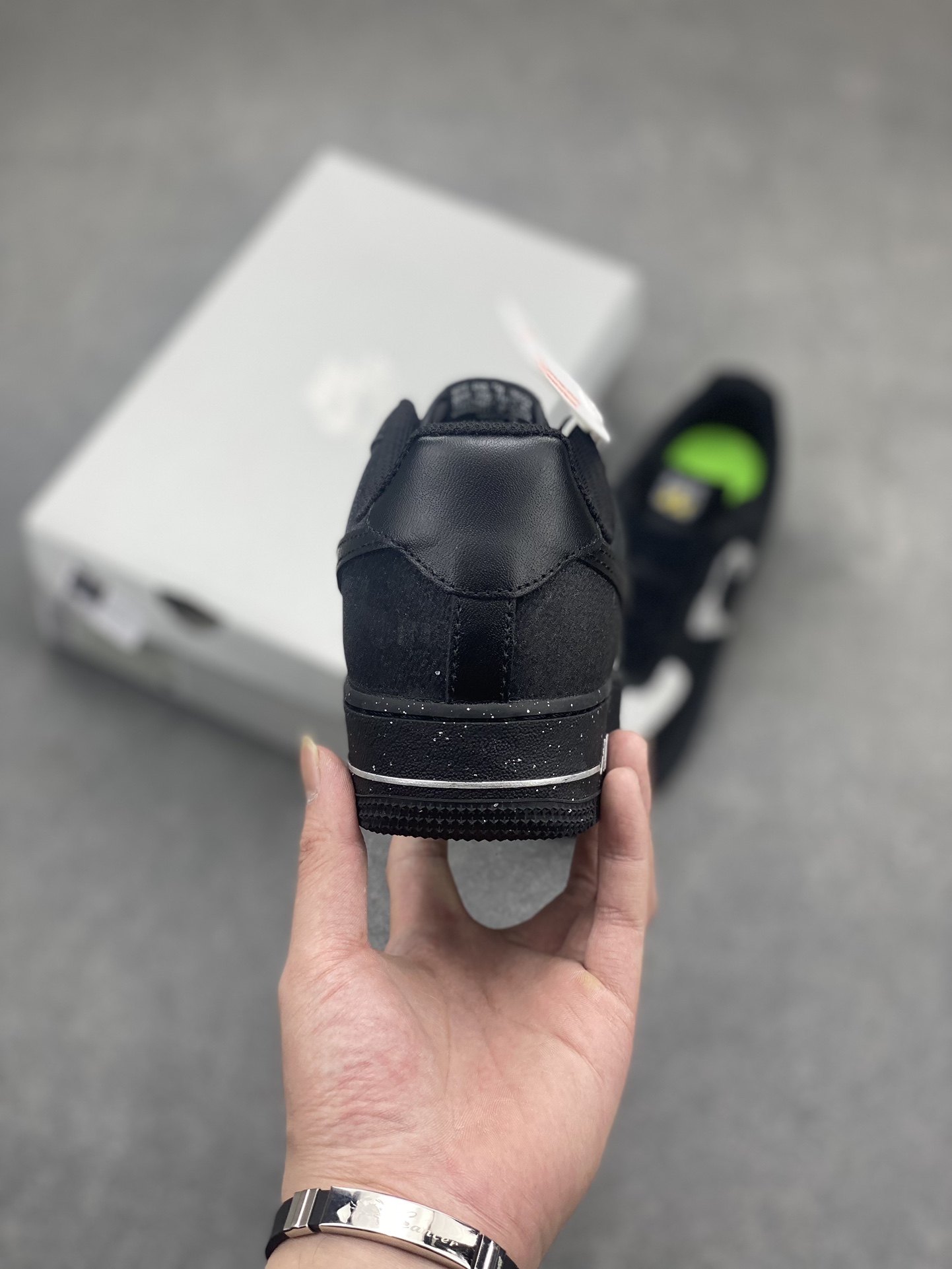 Nike Air Force 1 Low Black Silver Starry Sky - Premium Comfort & Style 5 i1714339060 1227 0