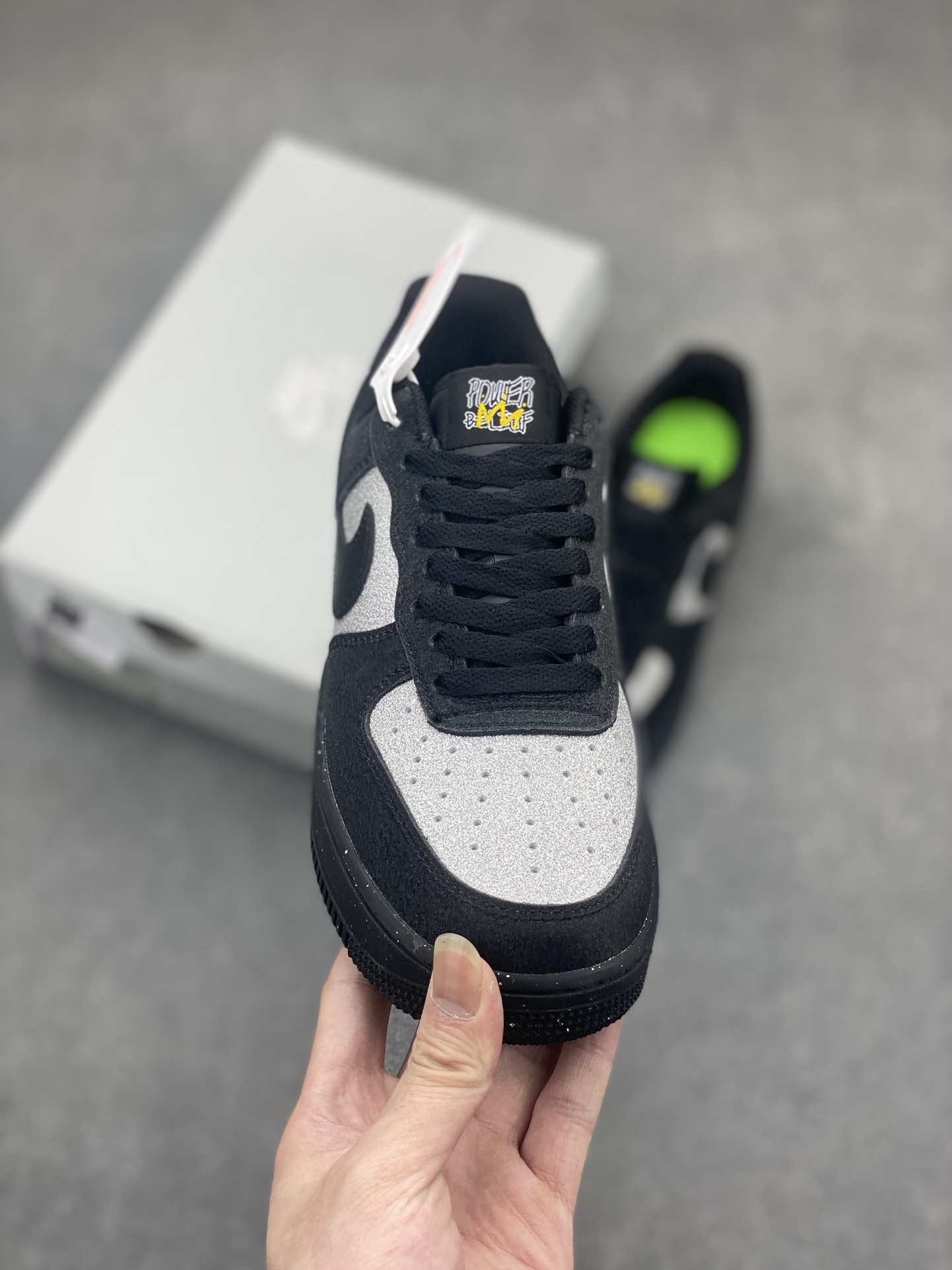 Nike Air Force 1 Low Black Silver Starry Sky - Premium Comfort & Style 3 i1714339060 3256 0