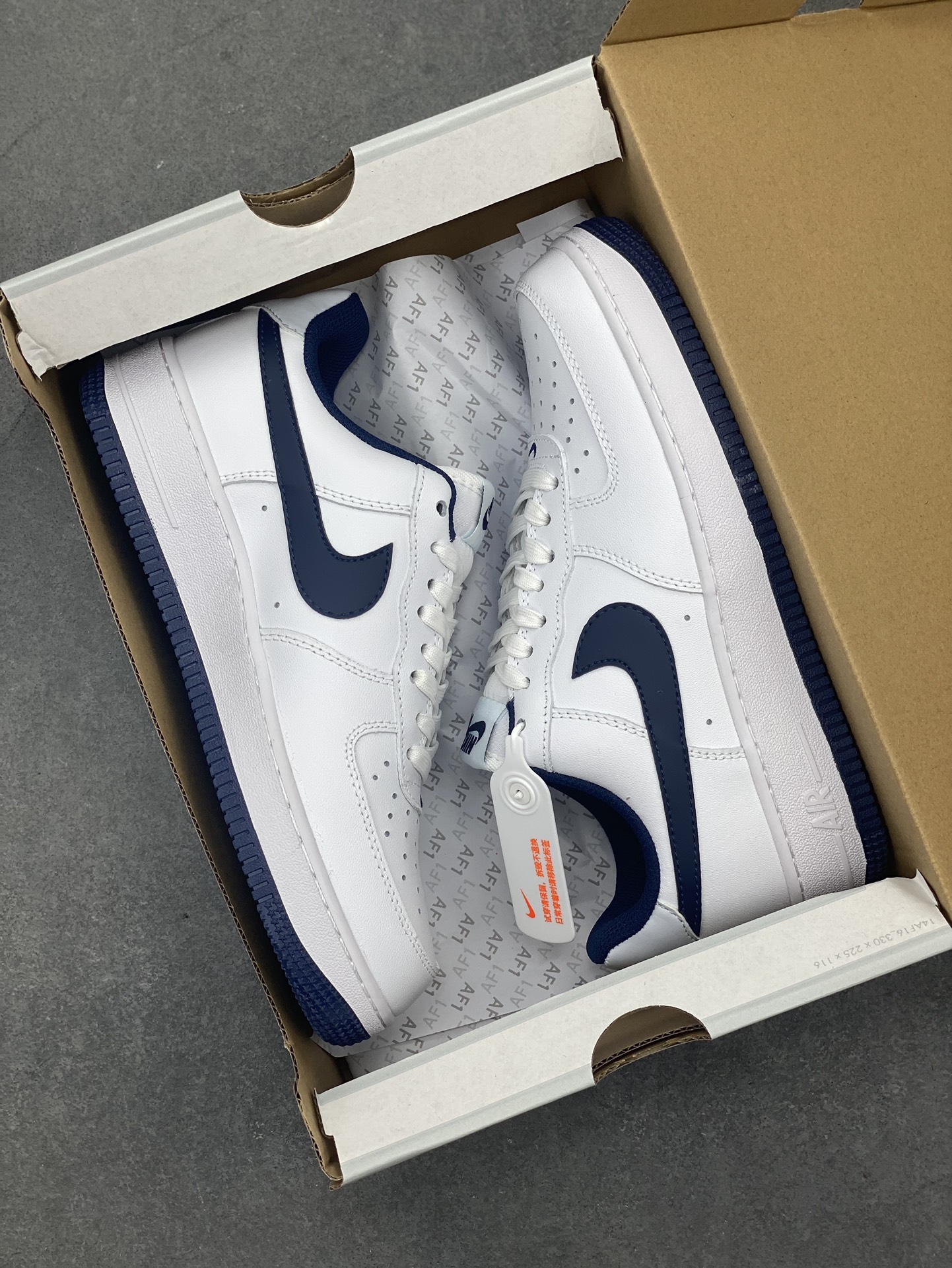 Nike Air Force 1 Low '07 White Deep Blue Casual Sneakers FV5948-104 10 i1714340532 4066 0