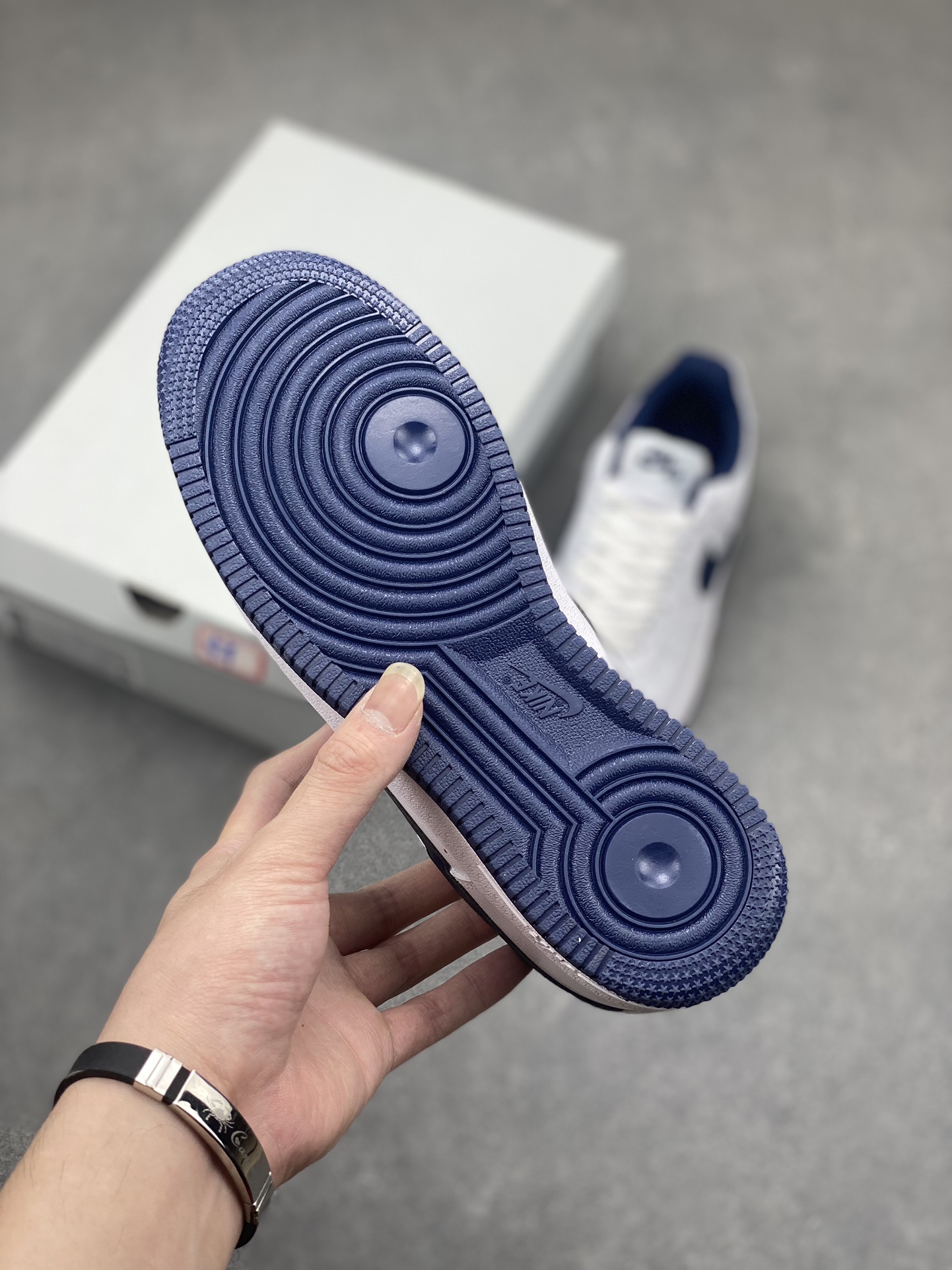 Nike Air Force 1 Low '07 White Deep Blue Casual Sneakers FV5948-104 7 i1714340532 8808 0