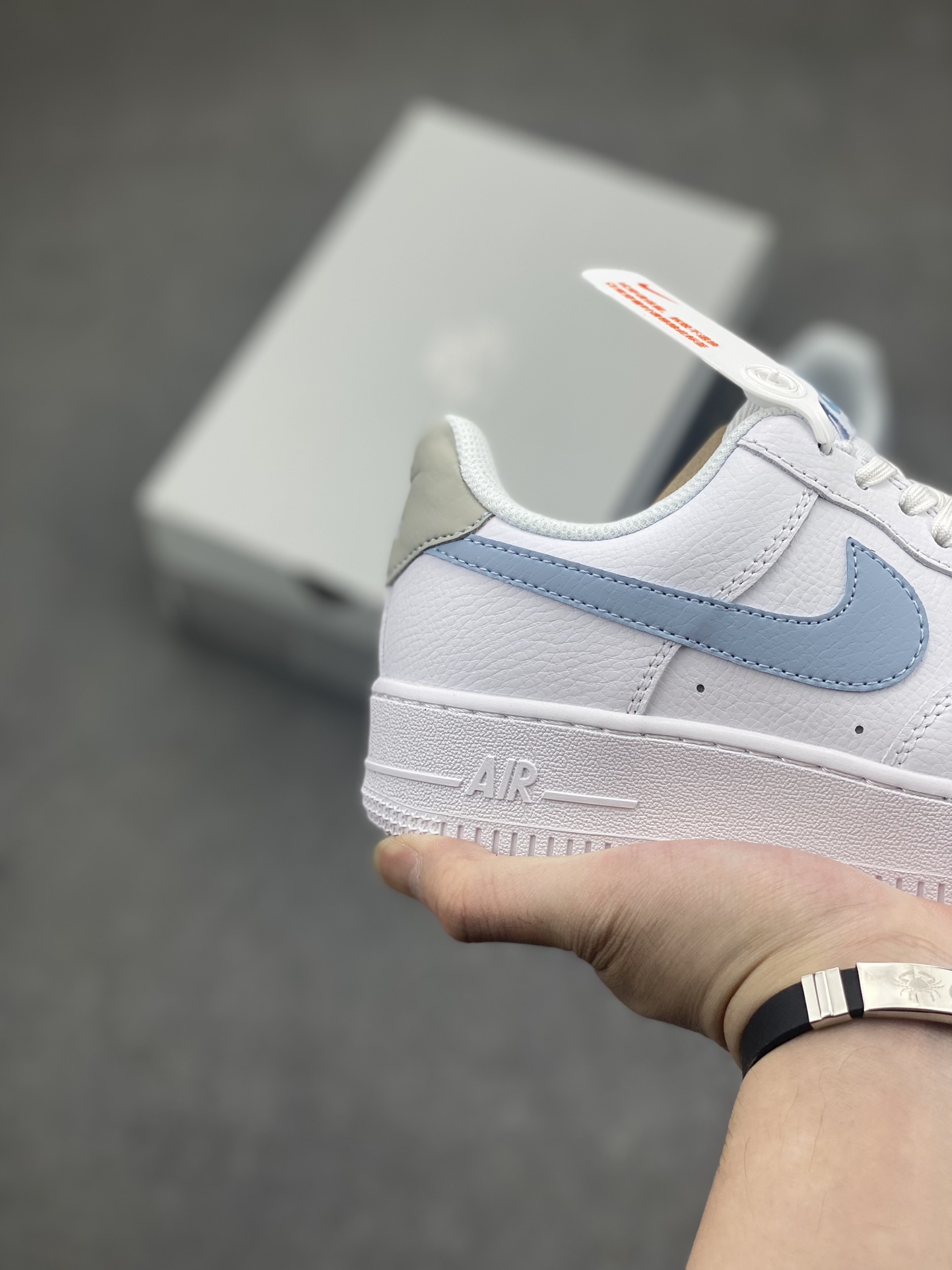 Nike Air Force 1 Low '07 White Deep Blue Casual Sneakers HF0022-100 6 i1714340555 460 0