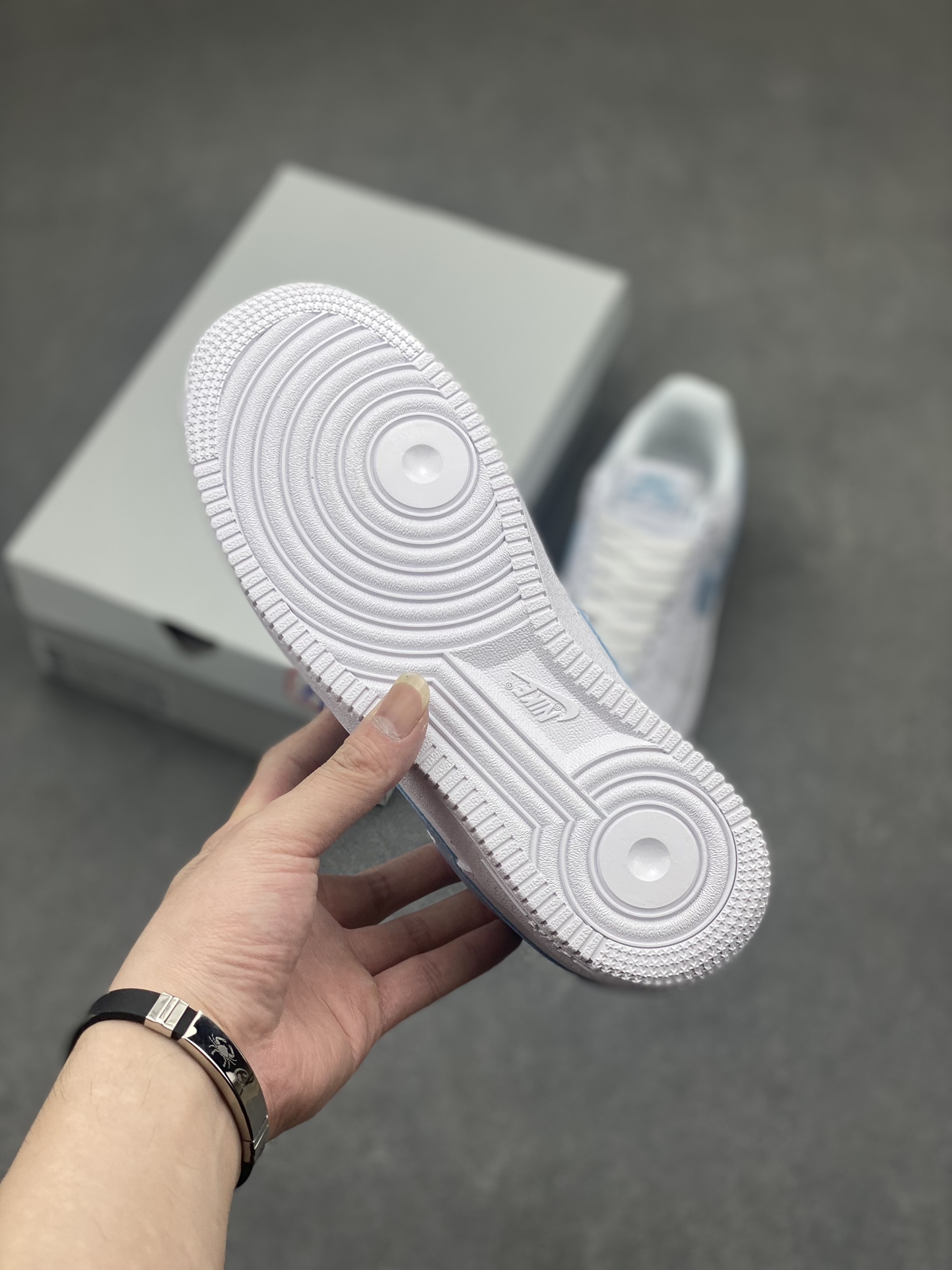Nike Air Force 1 Low '07 White Deep Blue Casual Sneakers HF0022-100 7 i1714340556 3869 5