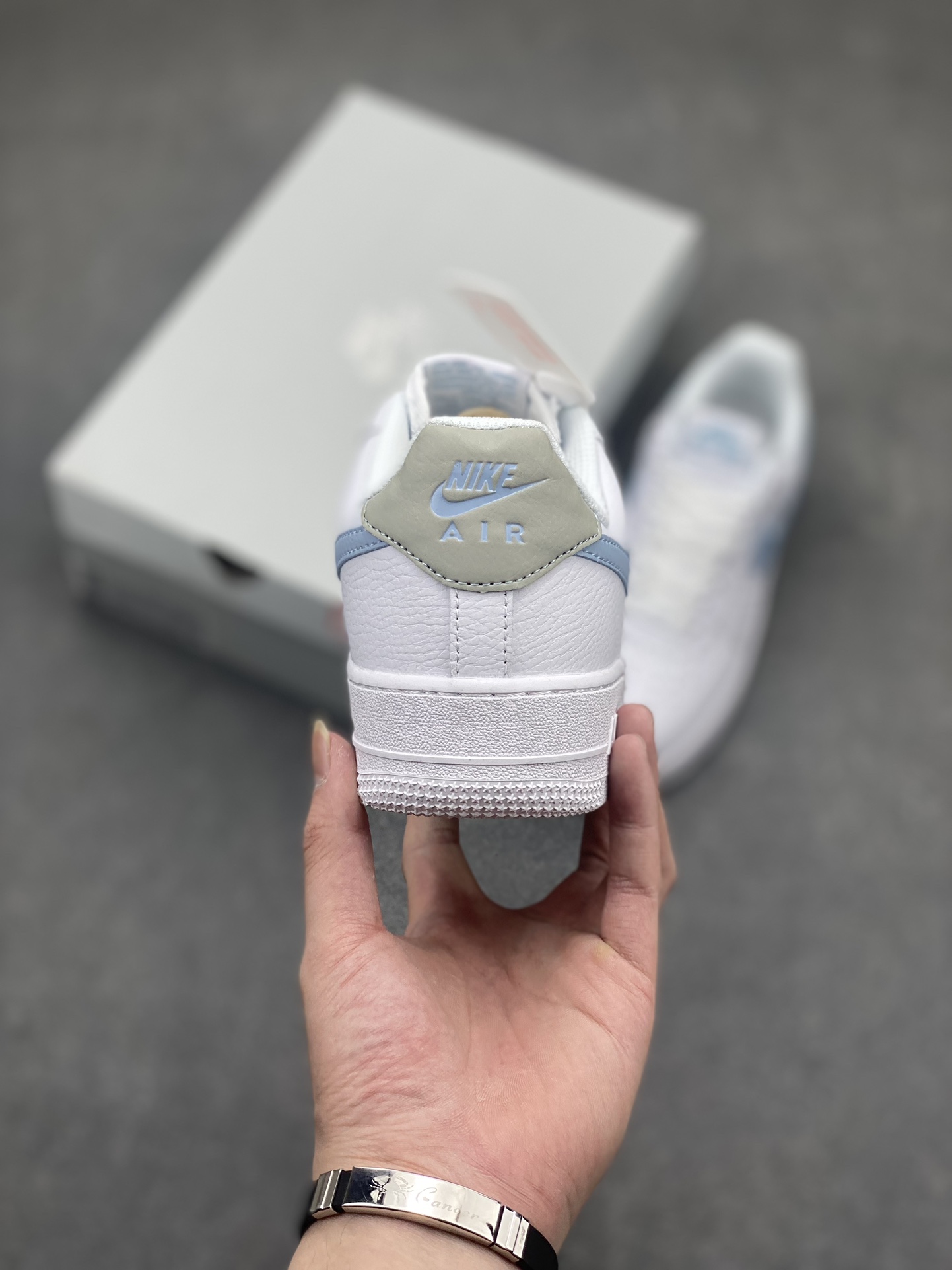 Nike Air Force 1 Low '07 White Deep Blue Casual Sneakers HF0022-100 5 i1714340556 8842 8