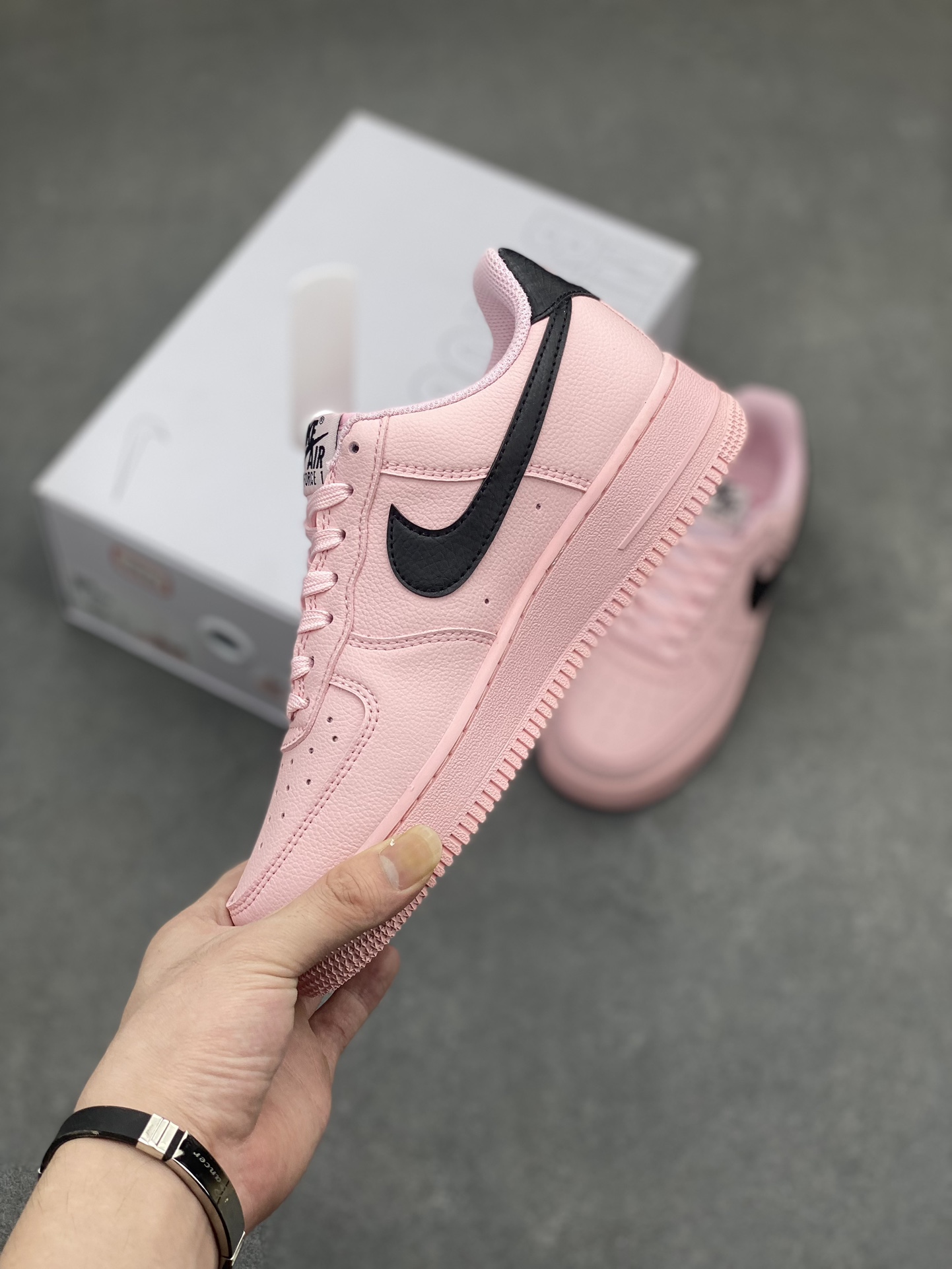 Nike Air Force 1 Low Pink/Black Casual Shoes CW2288-111 - Size 36 to 45 4 i1714426997 9902 1