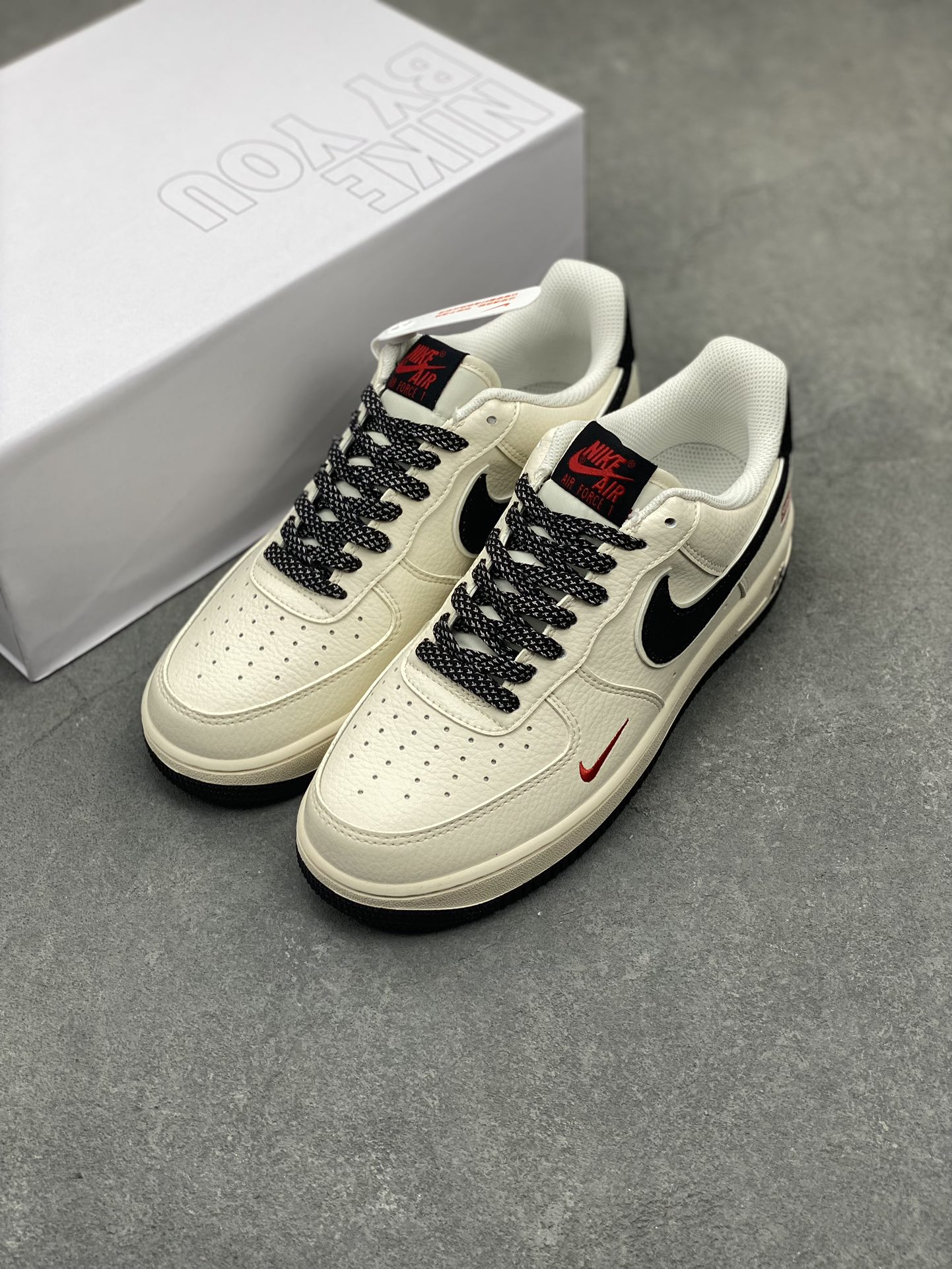 Nike Air Force 1 '07 Low Custom Sneakers - Supreme Balenciaga Edition 9 i1714669958 4950 8