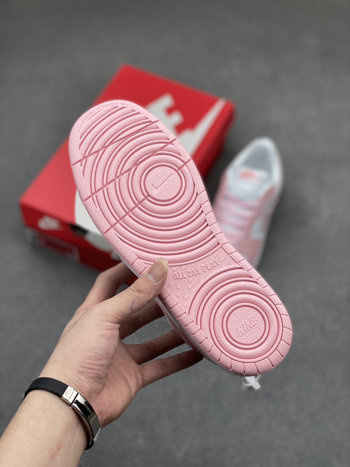 Nike Court Borough Low 2 FP Women's Casual Shoes - Pink/White Fashion Sneakers 7 i1714772144 3540 2