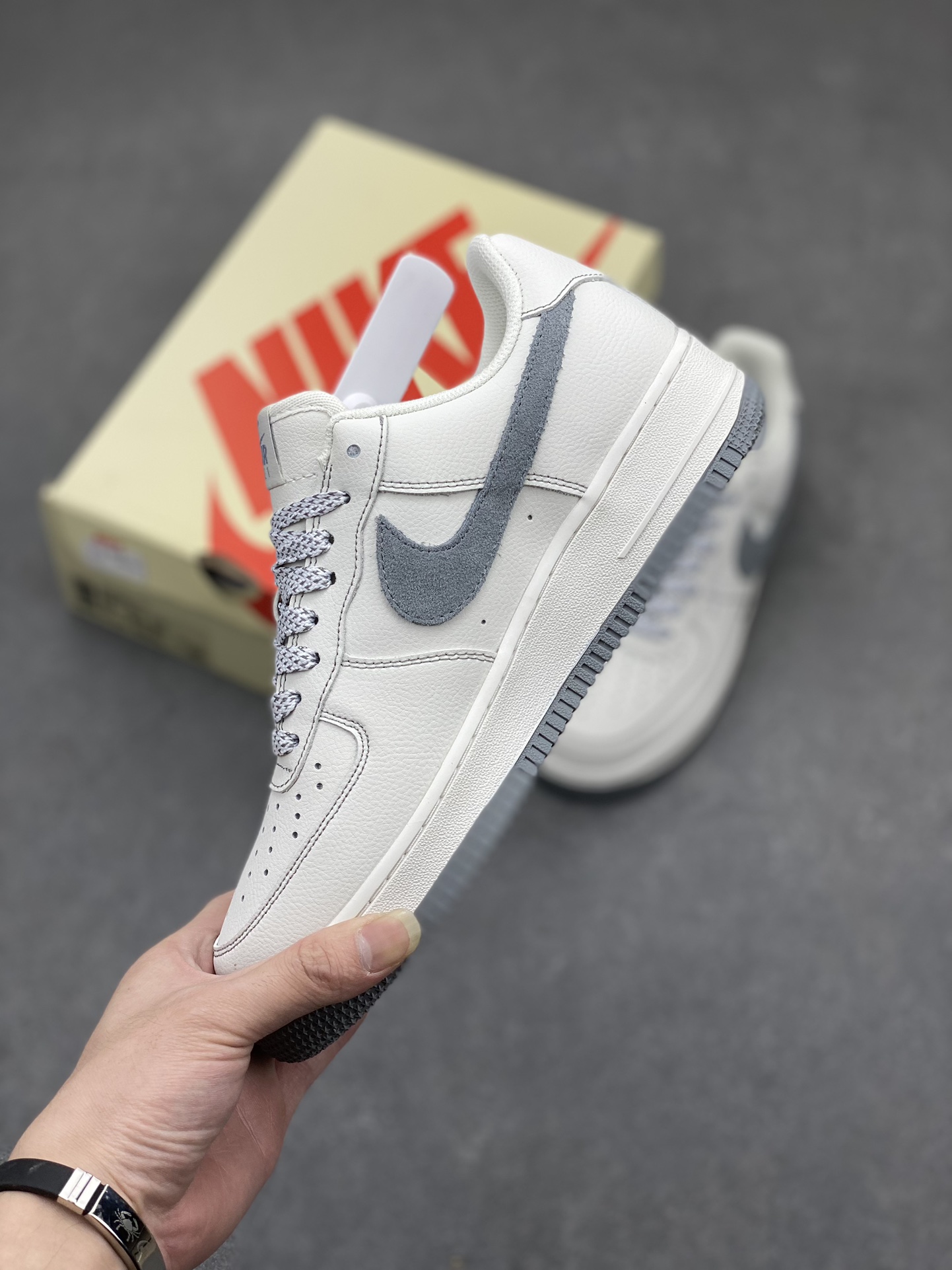 Nike Air Force 1 Low Carhartt White Grey Sneakers - Size 36-45 4 i1714857392 1457 6