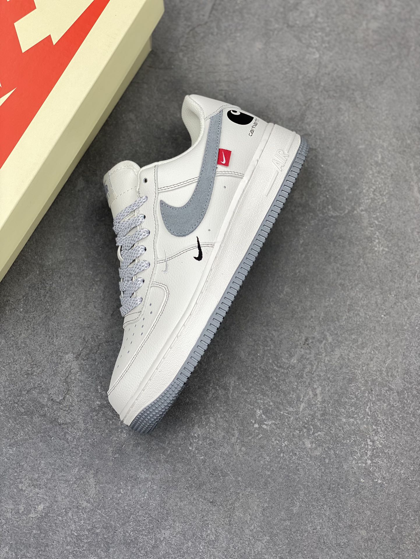 Nike Air Force 1 Low Carhartt White Grey Sneakers - Size 36-45 8 i1714857392 7096 8