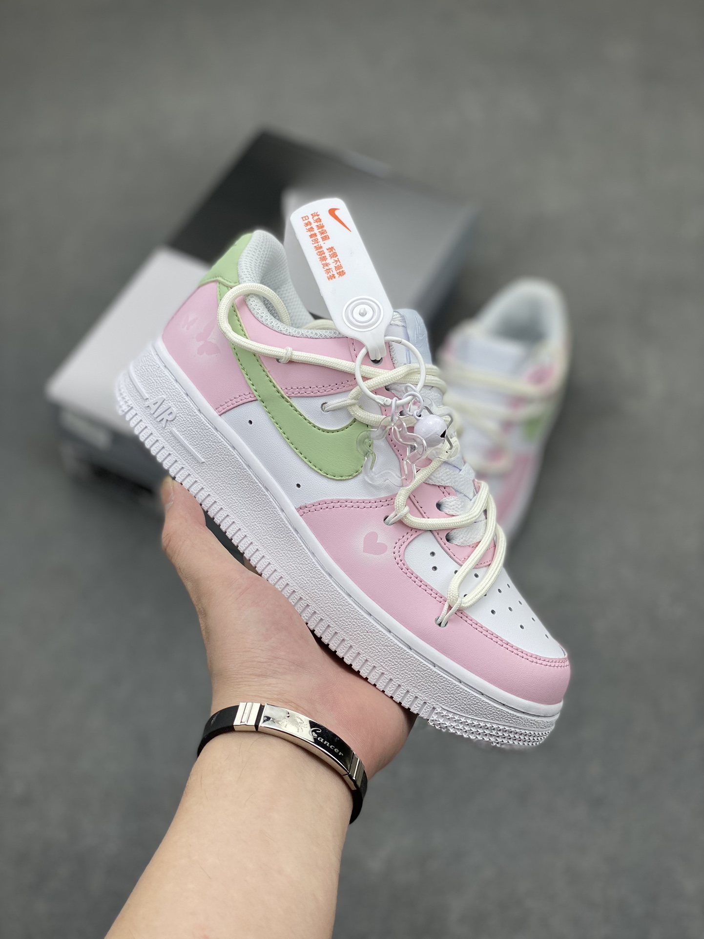 Nike Air Force 1 Low Custom 'Dream Butterfly' Pastel Sneakers 2 i1714857518 151 6