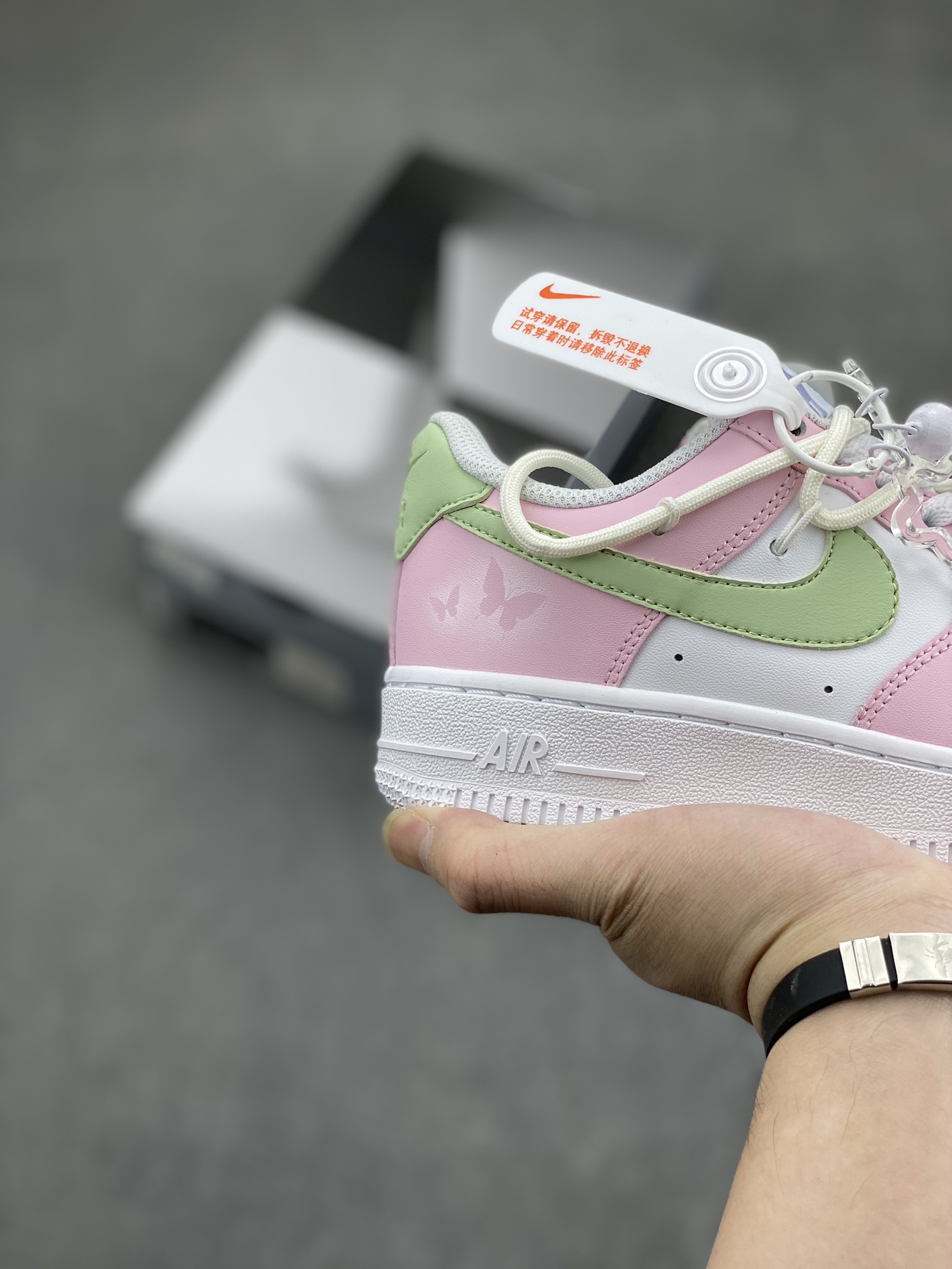 Nike Air Force 1 Low Custom 'Dream Butterfly' Pastel Sneakers 6 i1714857518 5100 7