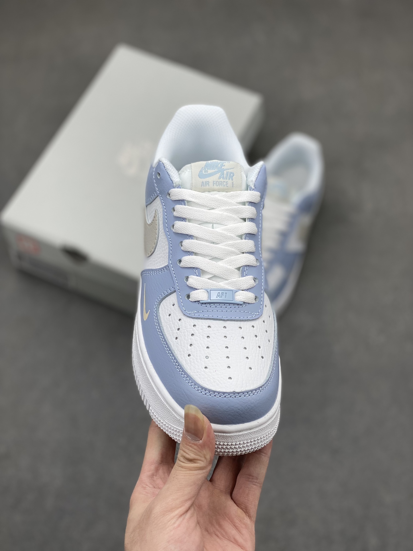 Nike Air Force 1 Low White Blue Casual Sneakers HF0022-100 3 i1714942900 8396 6