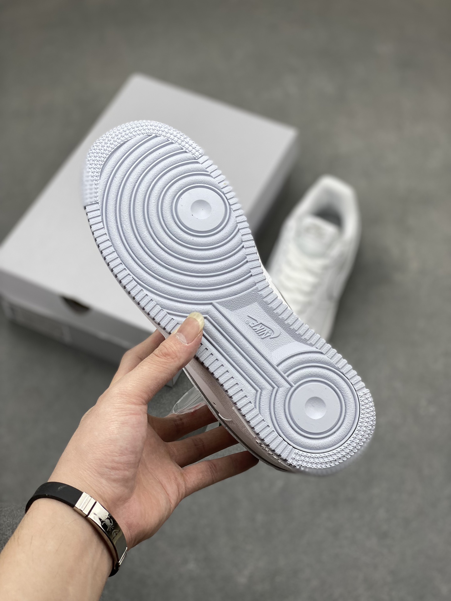 Nike Air Force 1 Low White Grey Edge - Lifetime Warranty & Air Cushion 7 i1714943296 9598 6