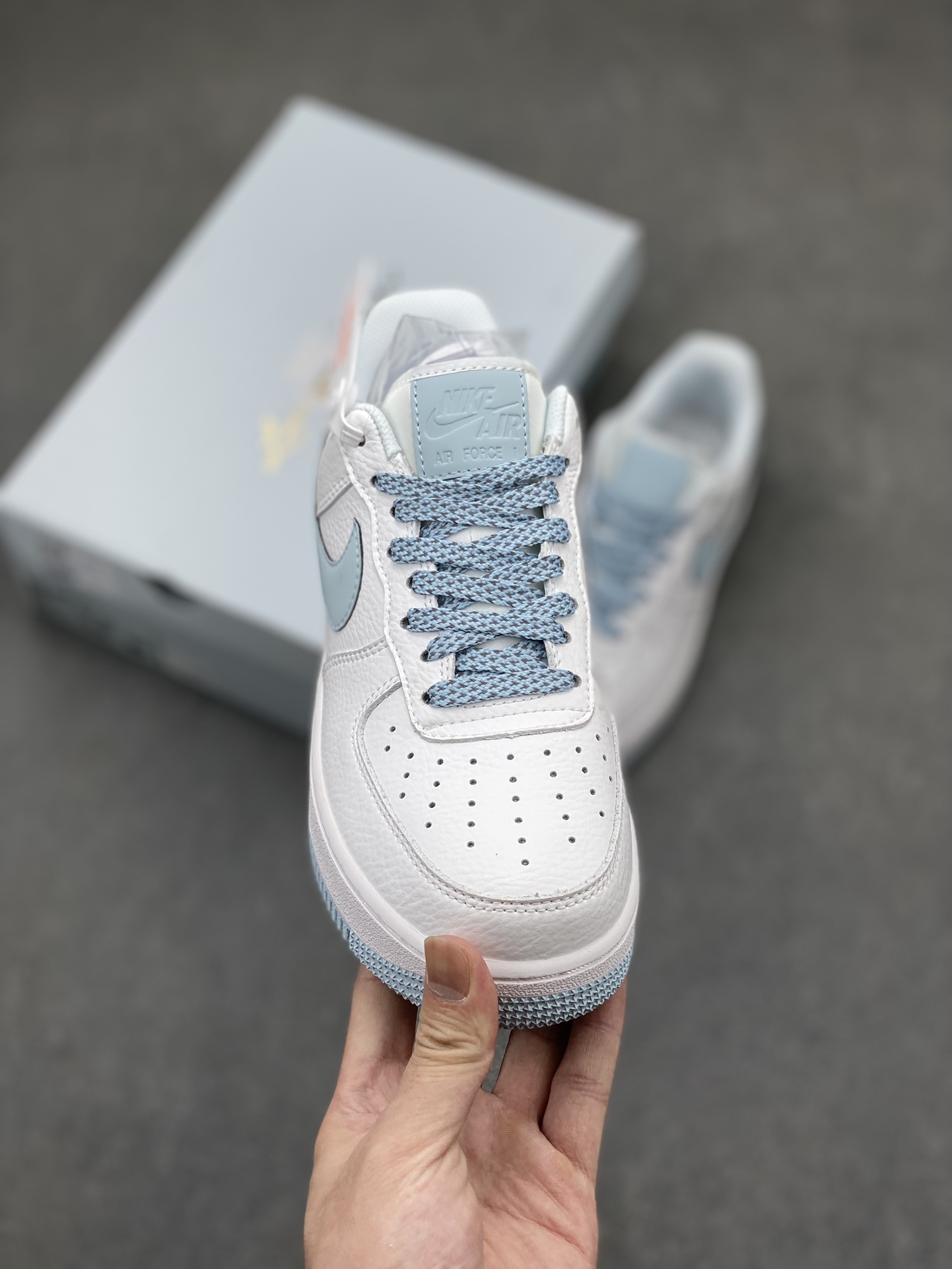 NOCTA x Nike Air Force 1 Low 'Certified Lover Boy' Ice Blue Sneakers 3 i1715116011 2165 6