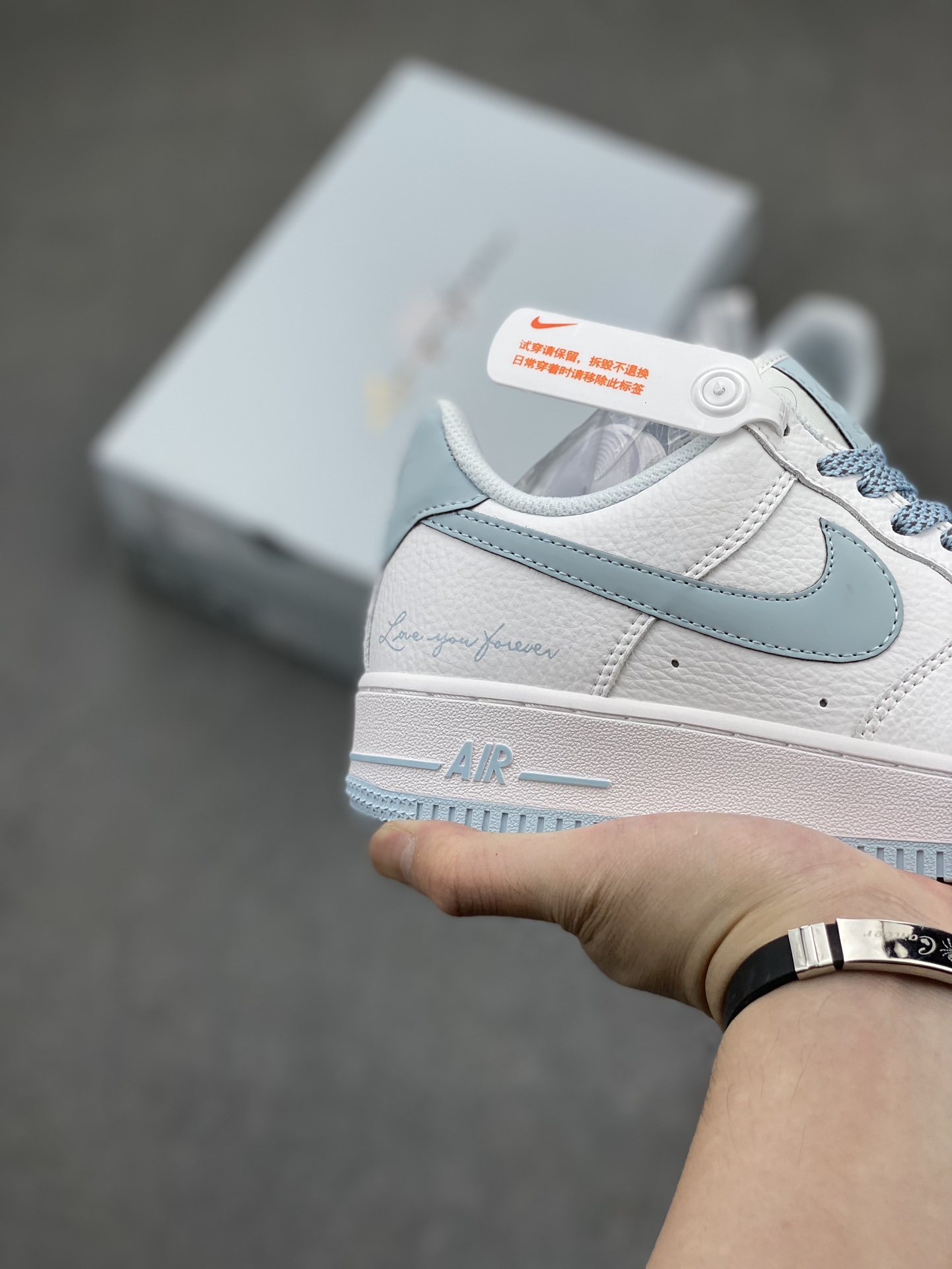 NOCTA x Nike Air Force 1 Low 'Certified Lover Boy' Ice Blue Sneakers 6 i1715116011 4609 5