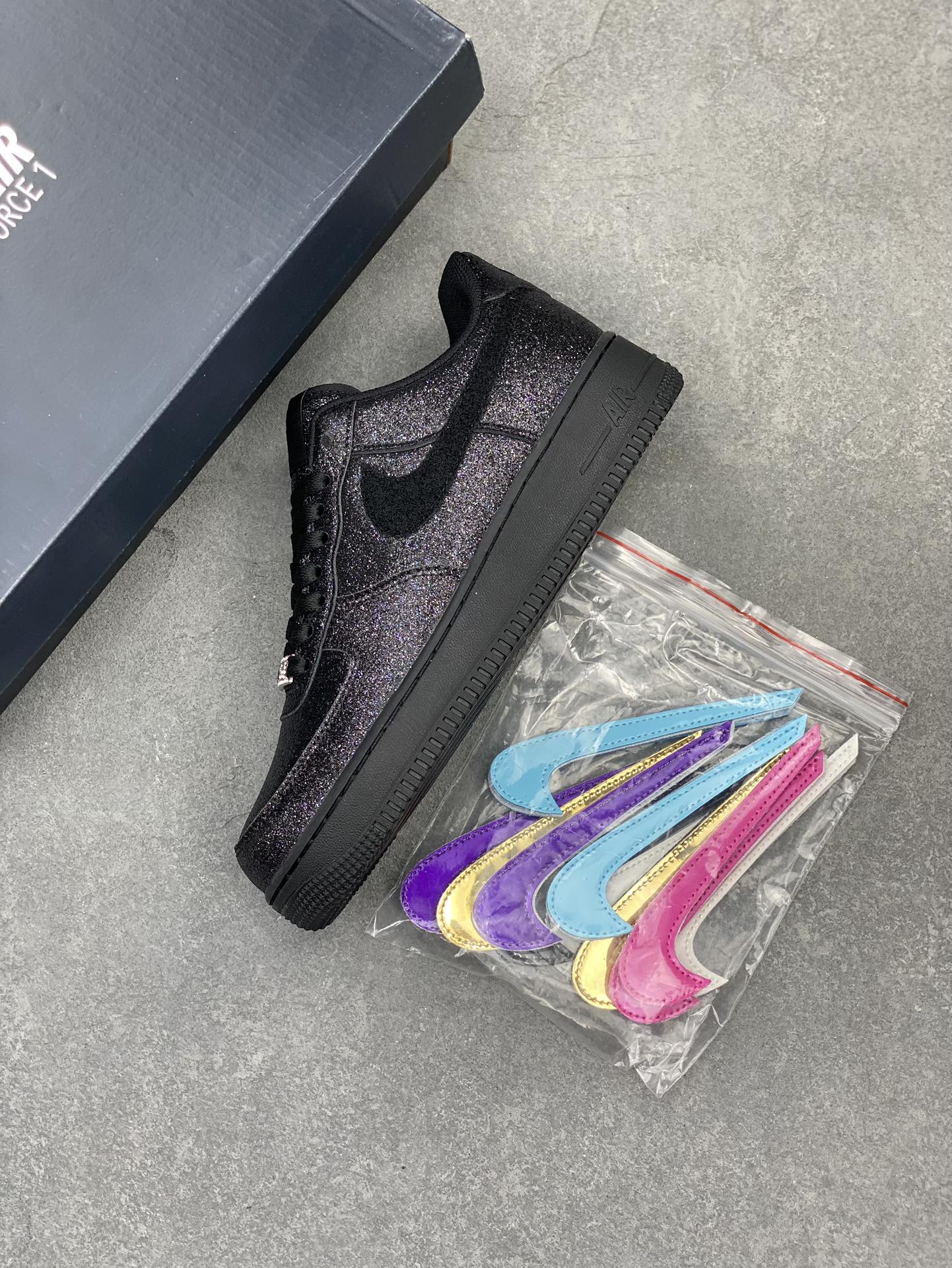 Nike Air Force 1 'Black Constellation' Customizable Sneakers - CW2288-001 9 i1715116189 5936 0