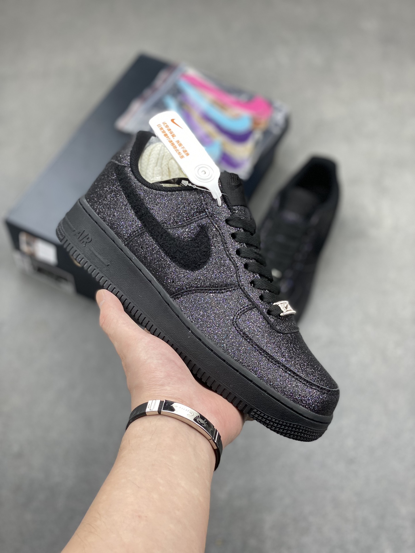 Nike Air Force 1 'Black Constellation' Customizable Sneakers - CW2288-001 2 i1715116190 2914 5