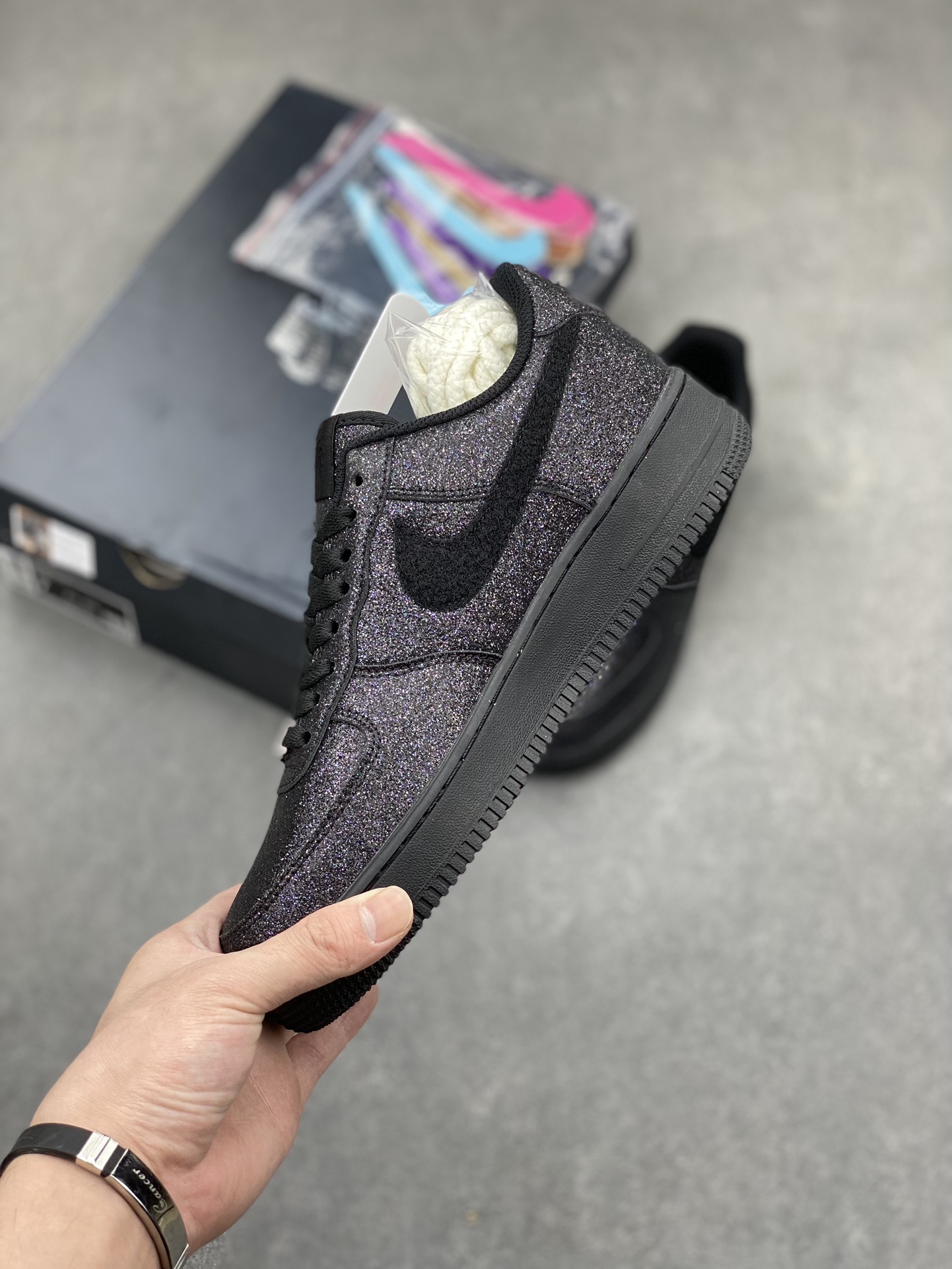 Nike Air Force 1 'Black Constellation' Customizable Sneakers - CW2288-001 4 i1715116190 7213 4