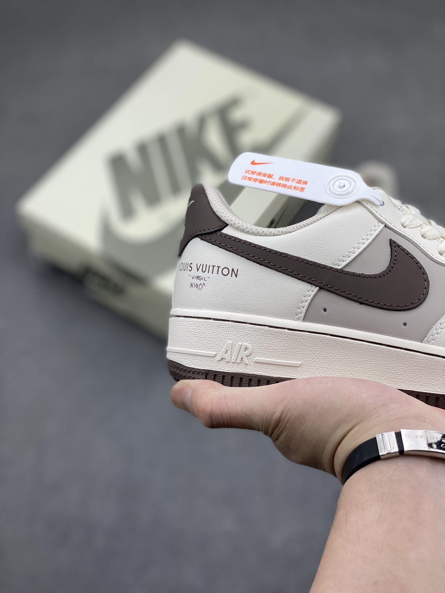 Nike Air Force 1 Low Louis Vuitton Custom Sneakers - Stylish Comfort 6 i1715116268 2230 0