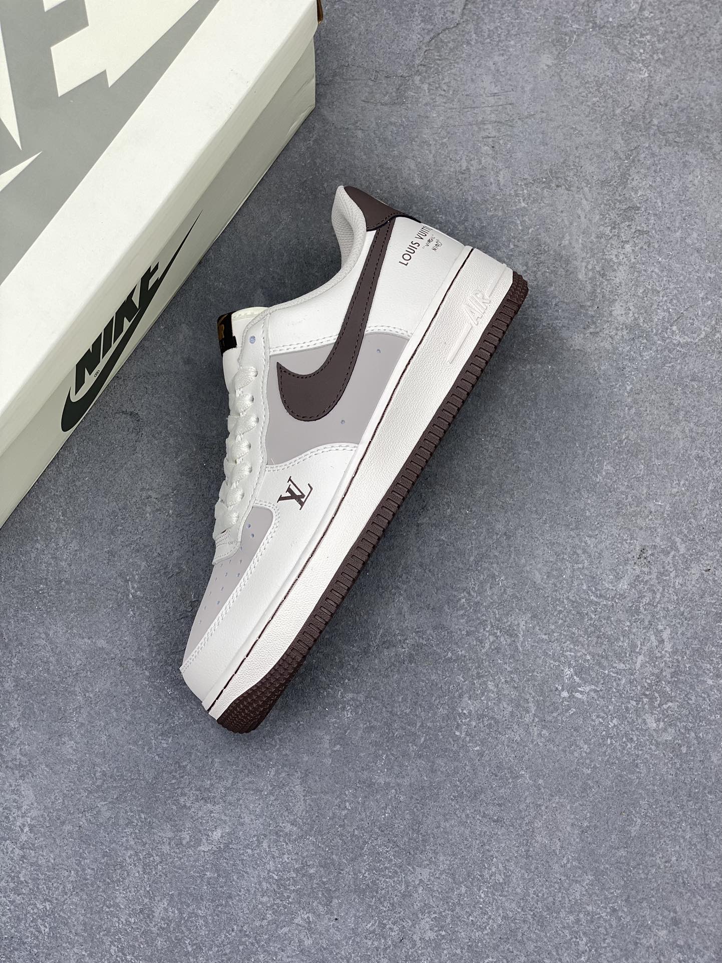 Nike Air Force 1 Low Louis Vuitton Custom Sneakers - Stylish Comfort 8 i1715116268 3475 2