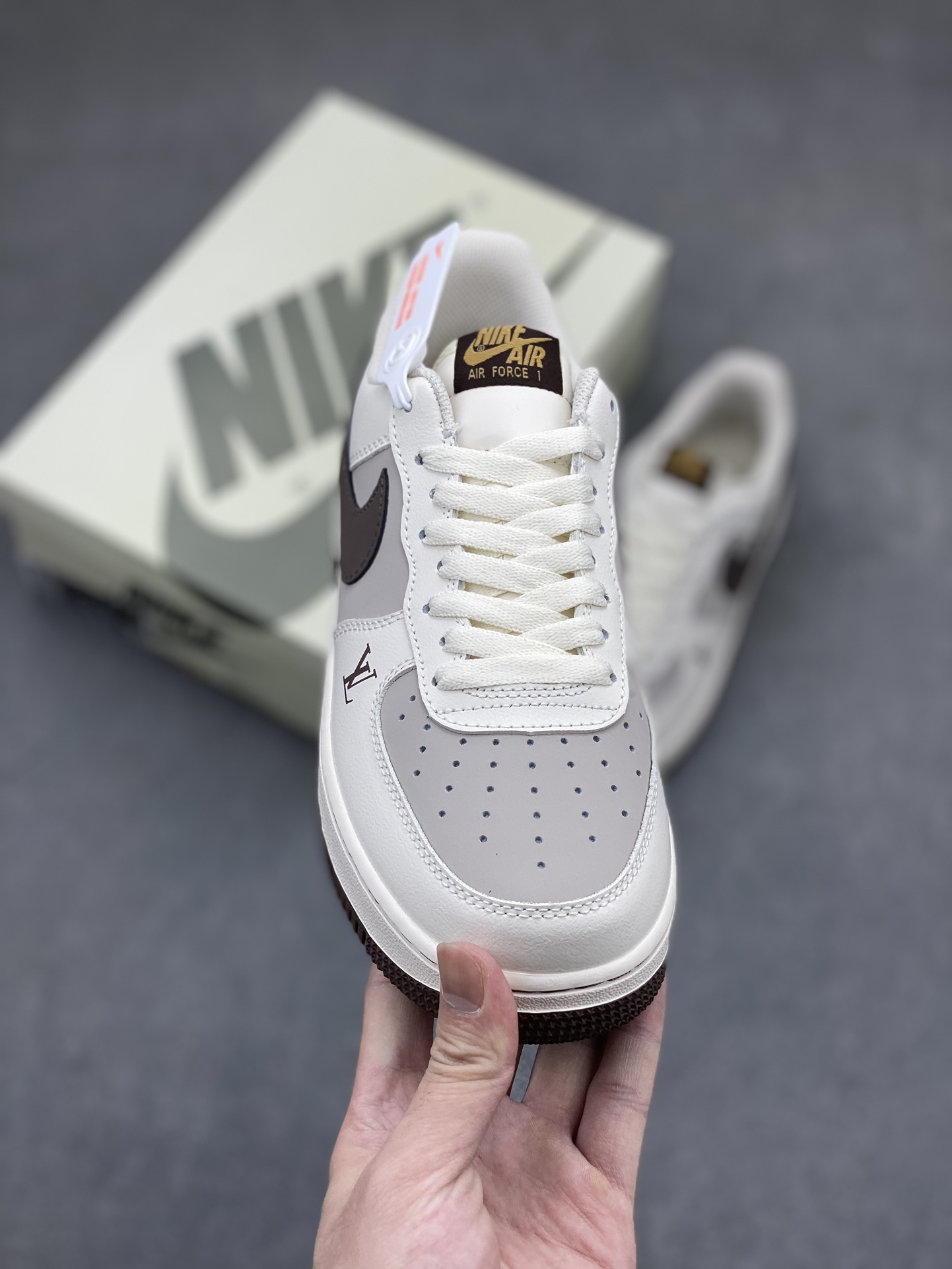 Nike Air Force 1 Low Louis Vuitton Custom Sneakers - Stylish Comfort 3 i1715116268 6740 6