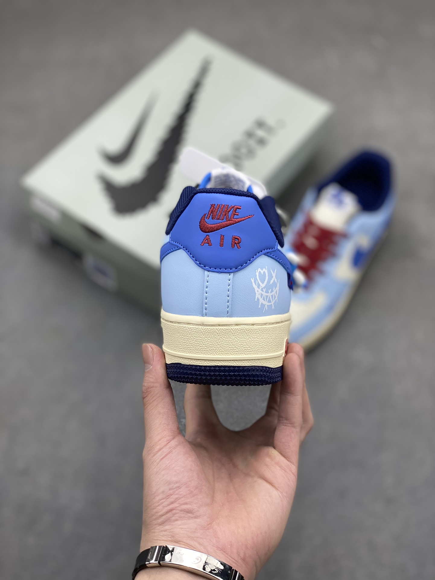 Nike Air Force 1 '07 Low "Joker Red" Custom Sneakers | Limited Edition 5 i1715198947 6885 1