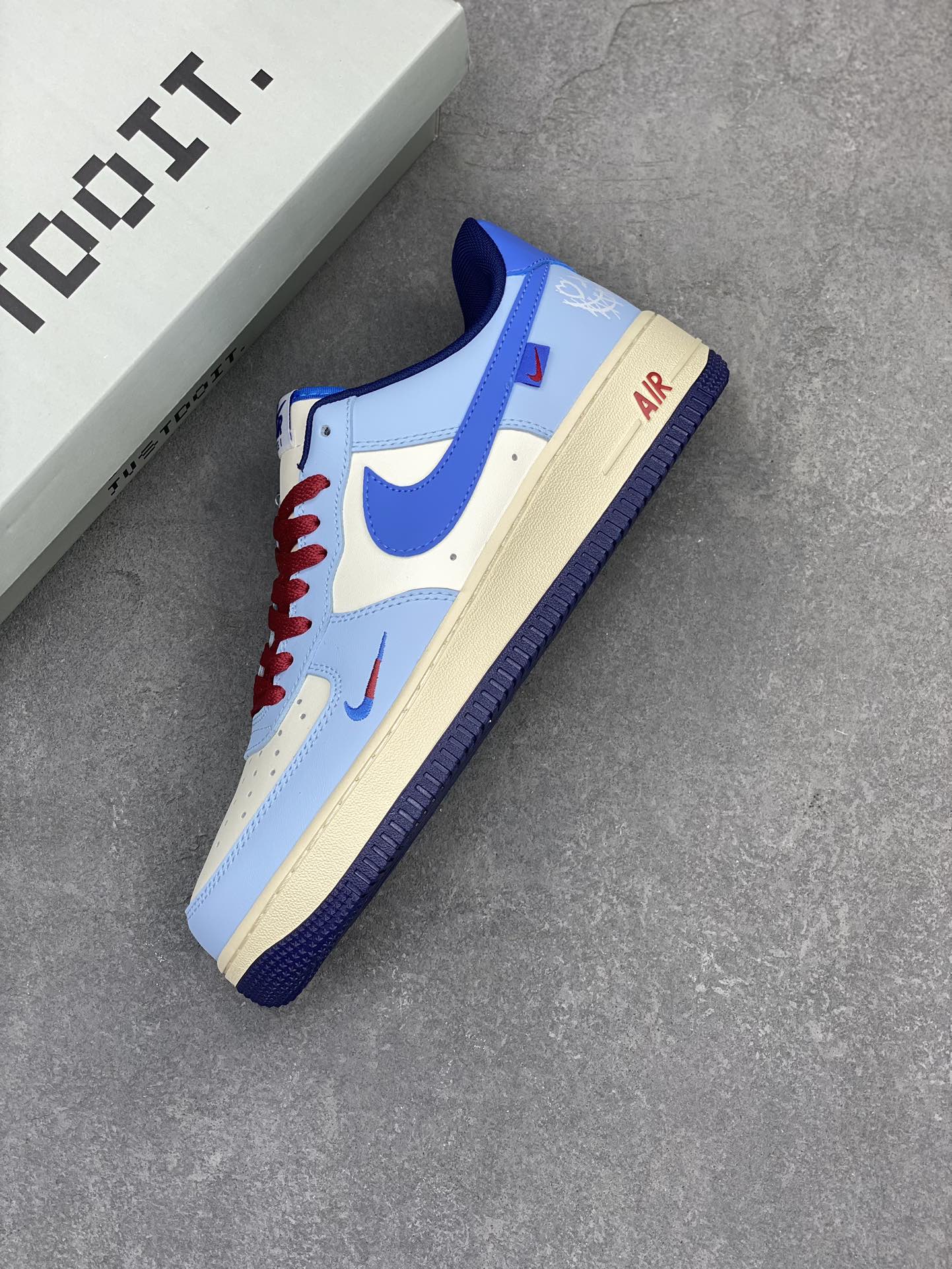 Nike Air Force 1 '07 Low "Joker Red" Custom Sneakers | Limited Edition 8 i1715198947 9397 3