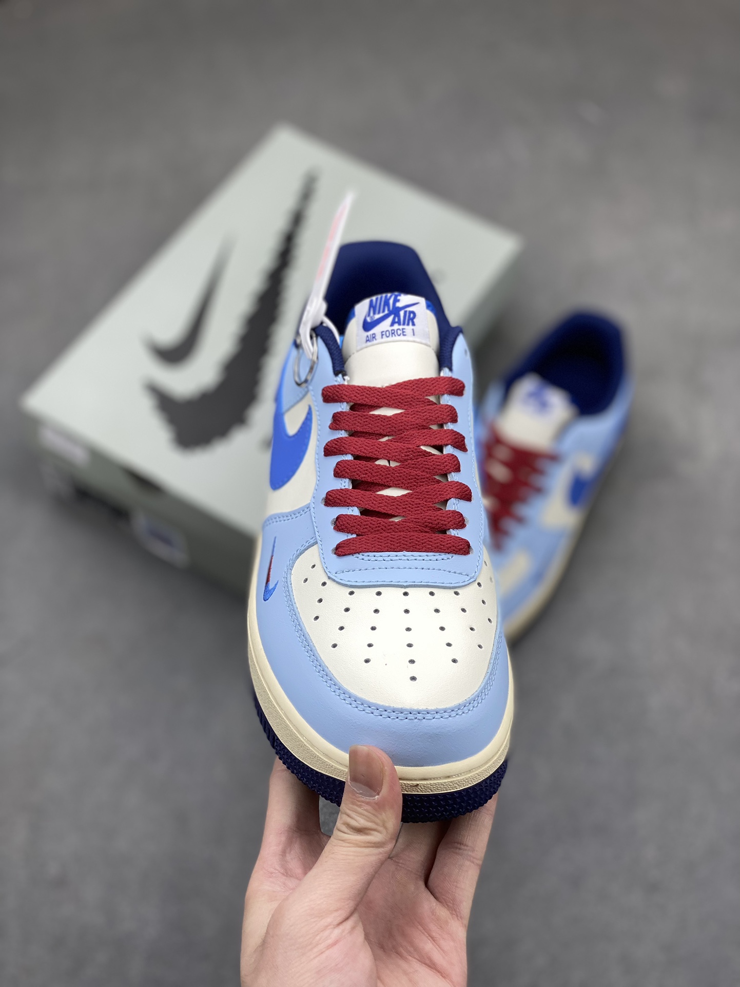 Nike Air Force 1 '07 Low "Joker Red" Custom Sneakers | Limited Edition 3 i1715198948 6604 6