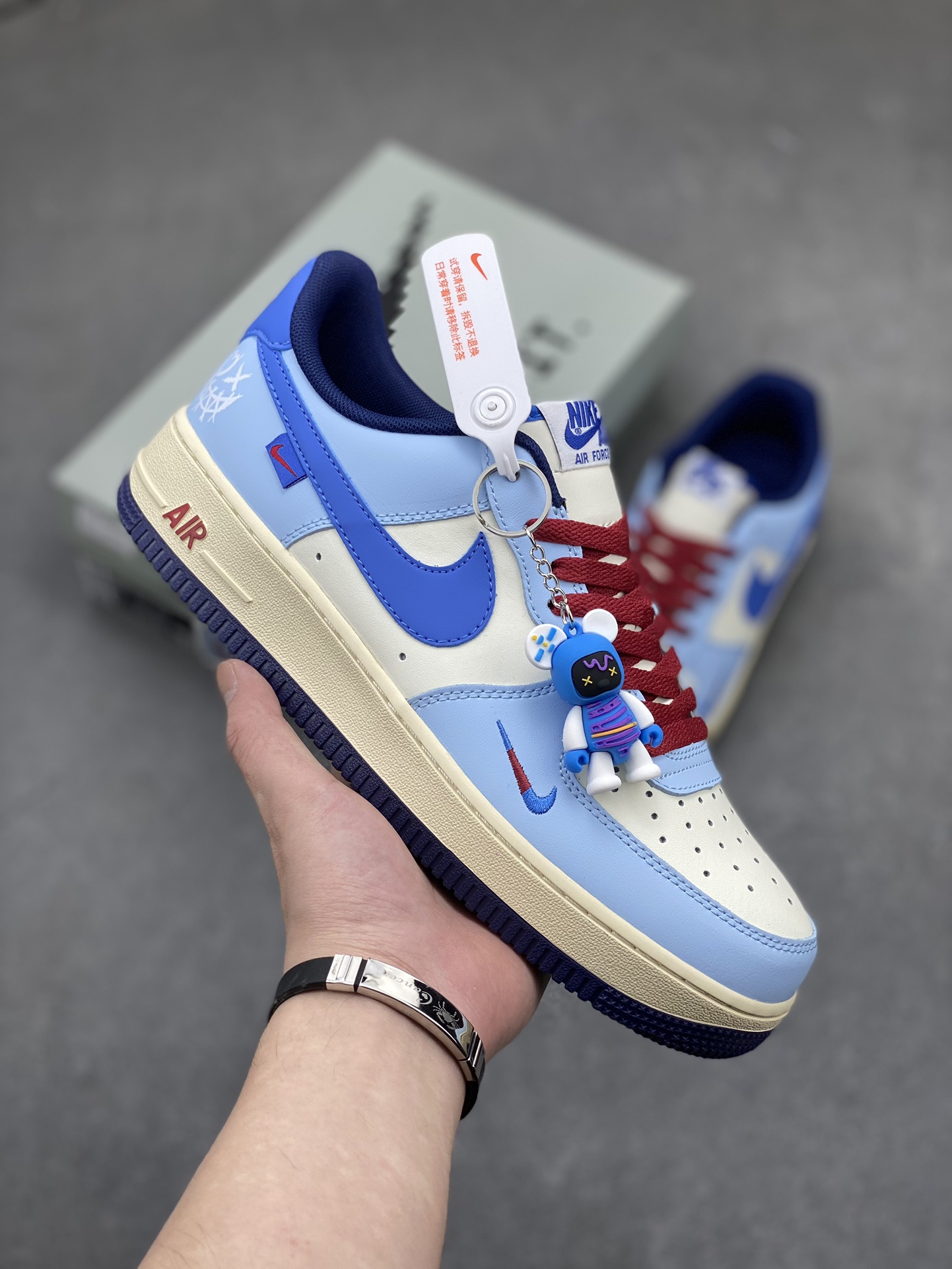 Nike Air Force 1 '07 Low "Joker Red" Custom Sneakers | Limited Edition 2 i1715198948 6738 4