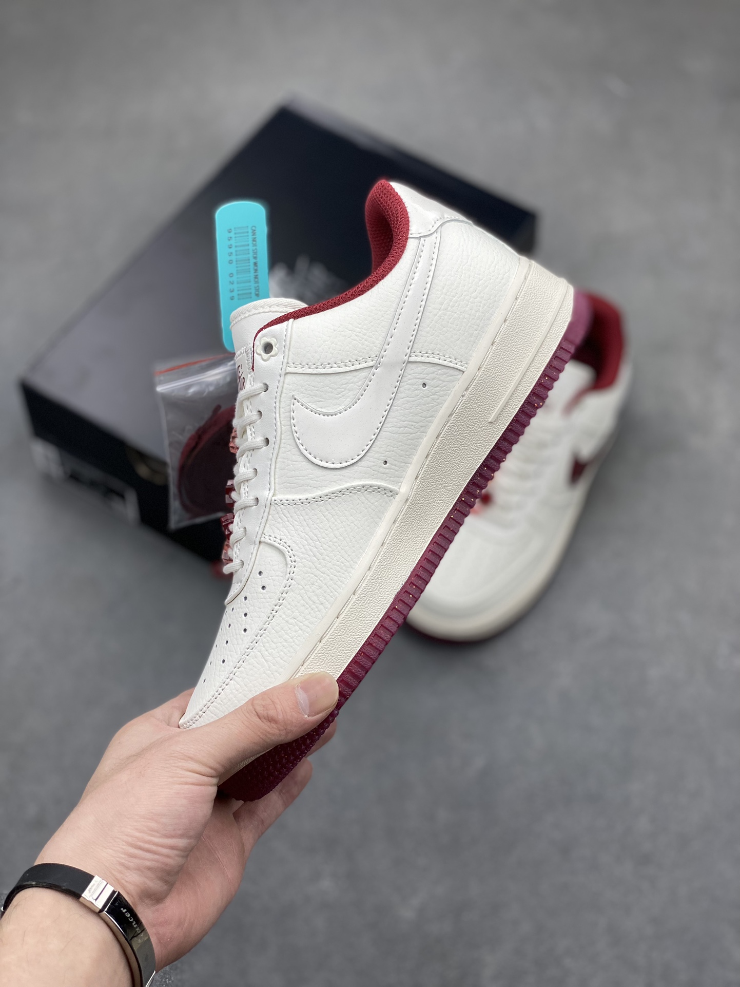 Nike Air Force 1 Low Valentine's Day Edition - Premium Leather Sneakers 4 i1715199206 9444 7