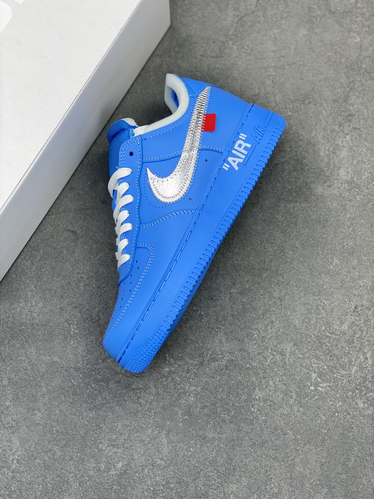 OW x NK Air Force 1 MCA Blue, Low-Top Sneakers for Men and Women 8 i1715285872 6511 8
