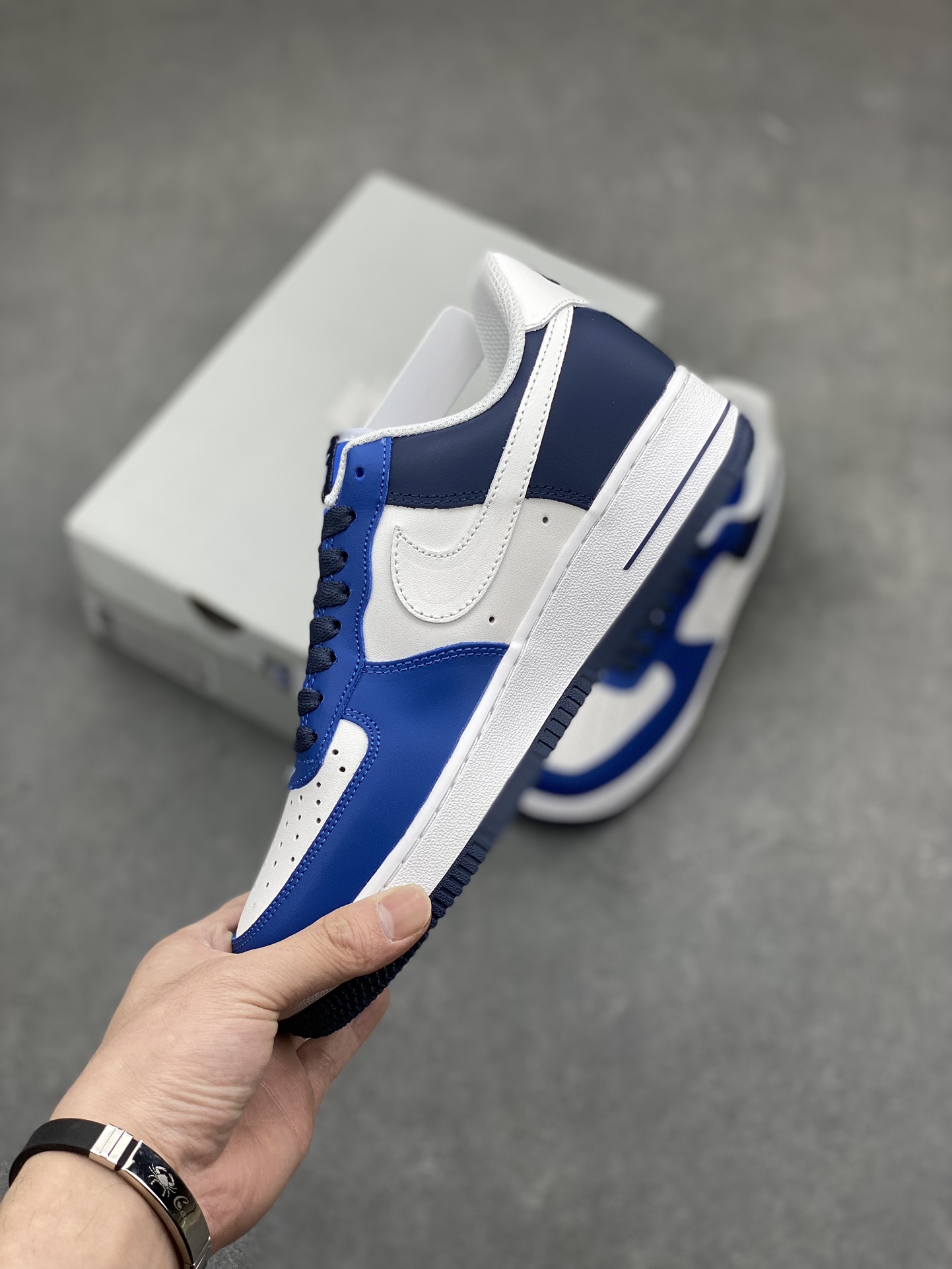 Nike Air Force 1 '07 Low Blue White - Iconic Style & Comfort 4 i1715286543 8094 2