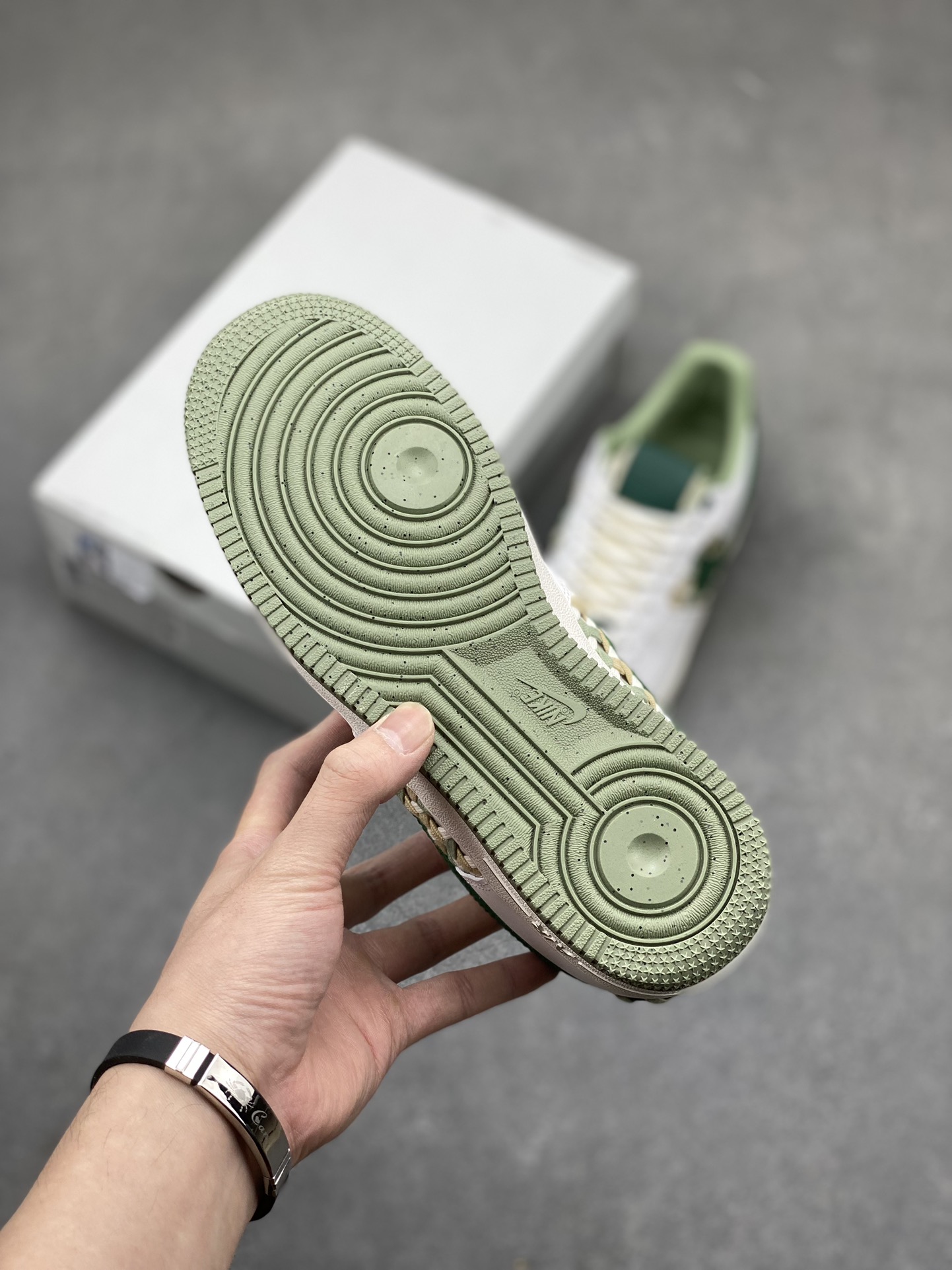 Nike Air Force 1 Low White Woven Bamboo Sneakers FN0369-100 7 i1715286599 4391 6