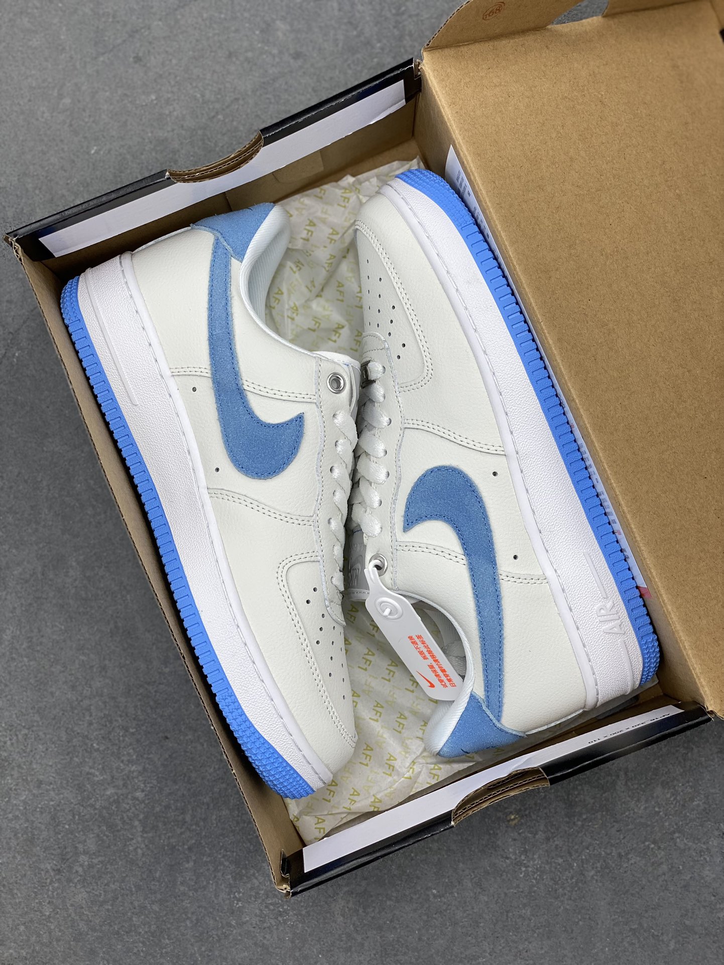 Nike Air Force 1 '07 Low White/Blue - Original Design, Comfortable and Stylish 10 i1715286668 7267 1