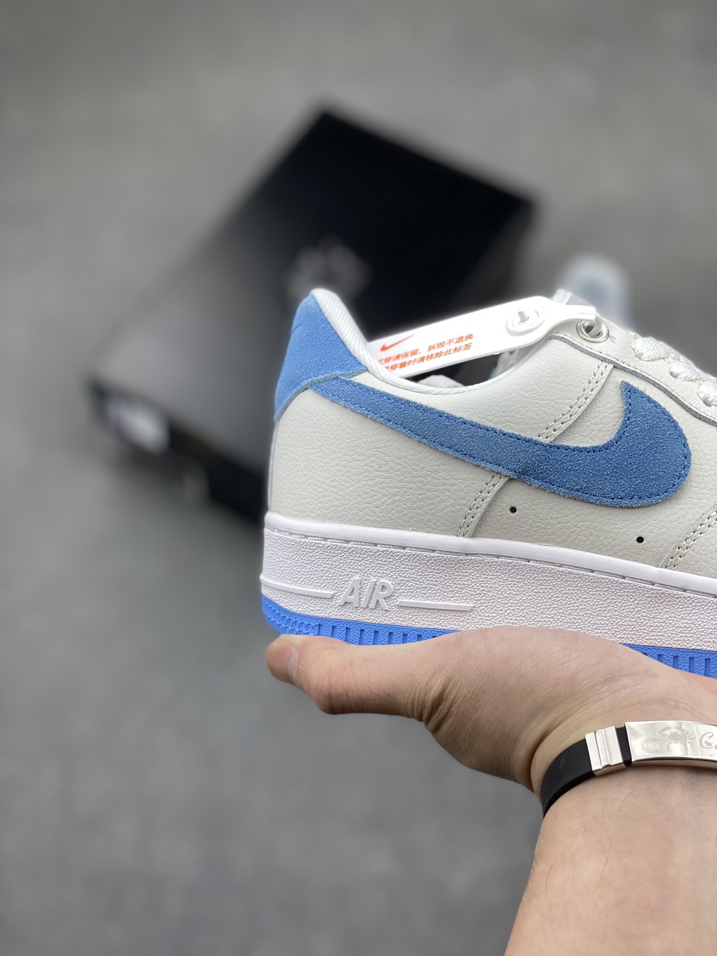 Nike Air Force 1 '07 Low White/Blue - Original Design, Comfortable and Stylish 6 i1715286668 988 0