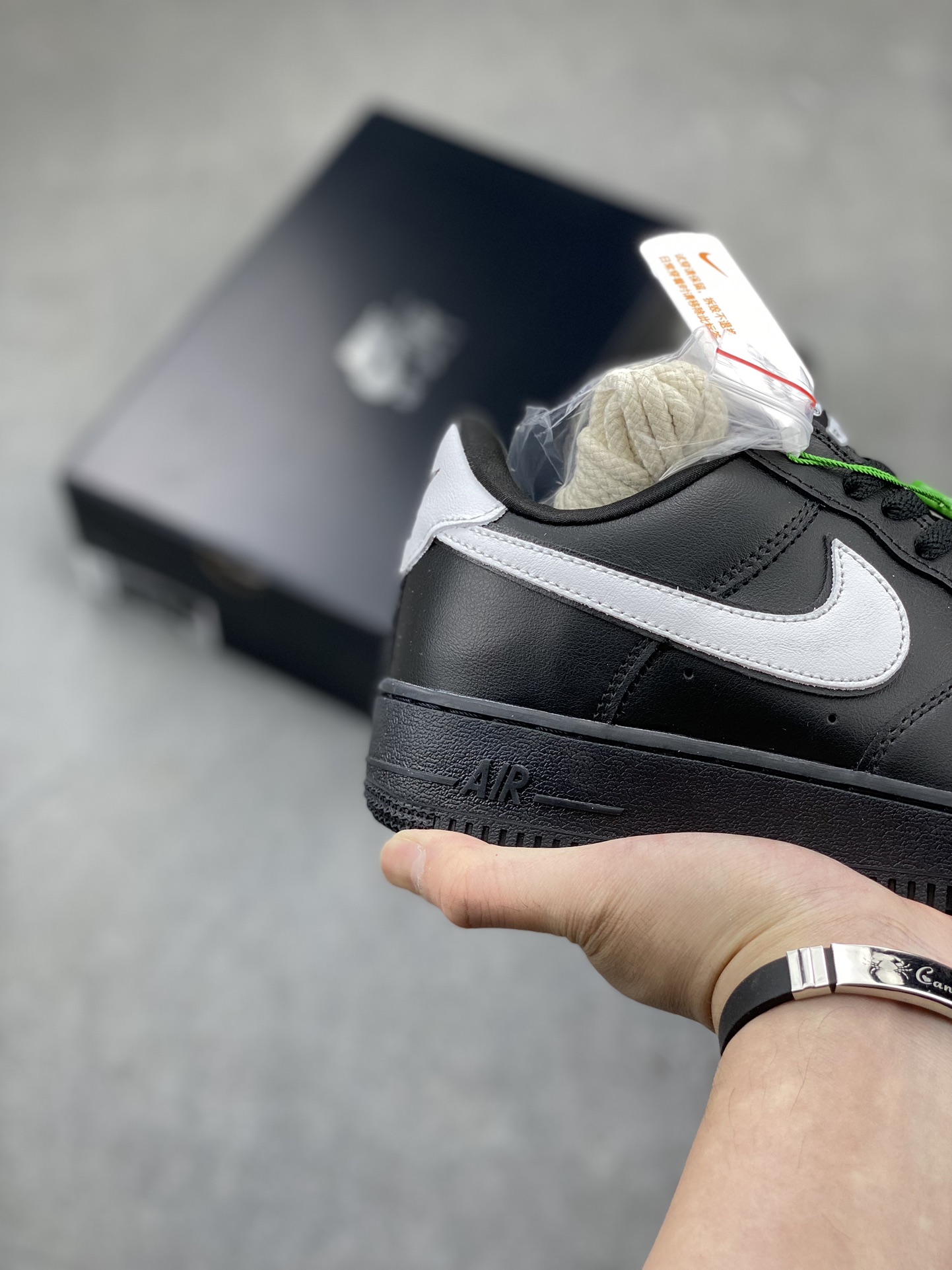 Nike Air Force 1 Low Black and White - Lifetime Warranty Included 6 i1715287126 695 2
