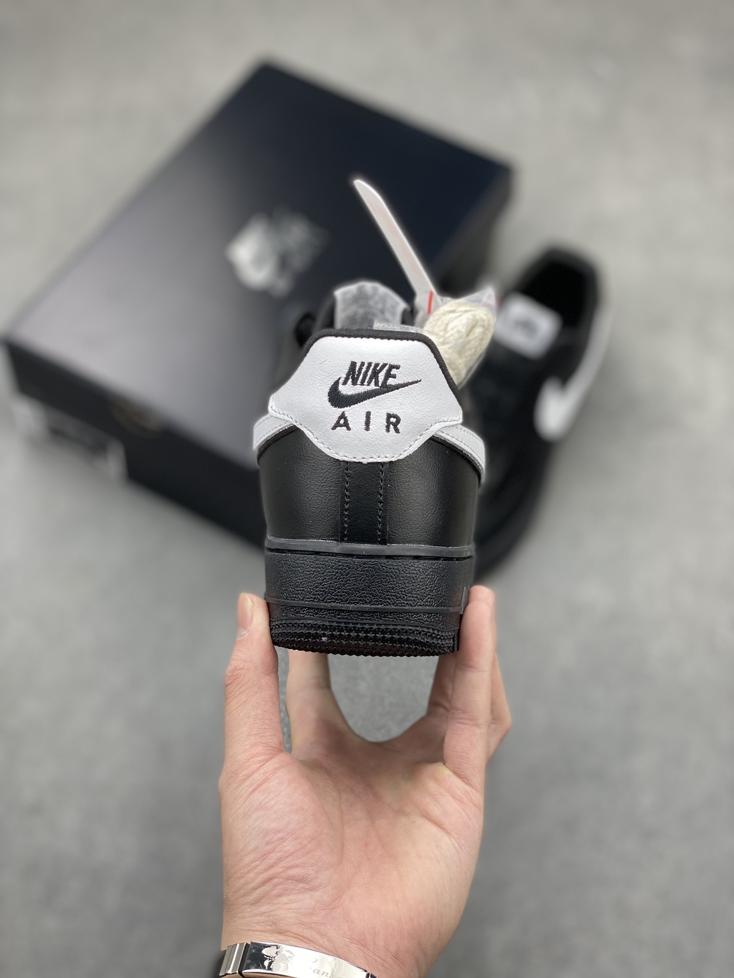 Nike Air Force 1 Low Black and White - Lifetime Warranty Included 5 i1715287127 6593 7