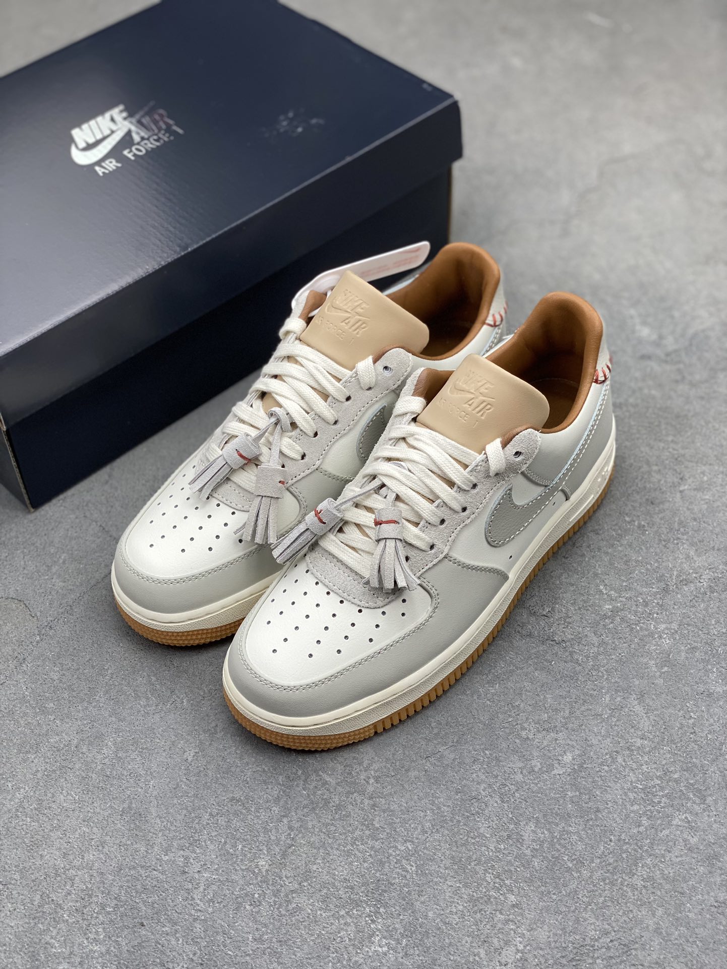 Nike Air Force 1 '07 Low Mica Khaki Sneakers - Original Version 9 i1715372902 6874 6