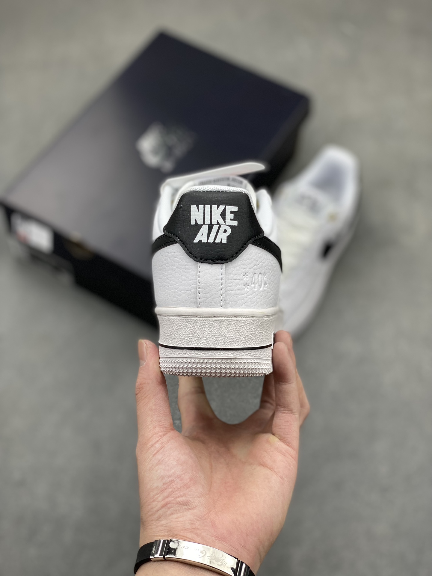 Nike Air Force 1 Low 40th Anniversary White Black (DQ7658-100) 5 i1715373093 9212 6