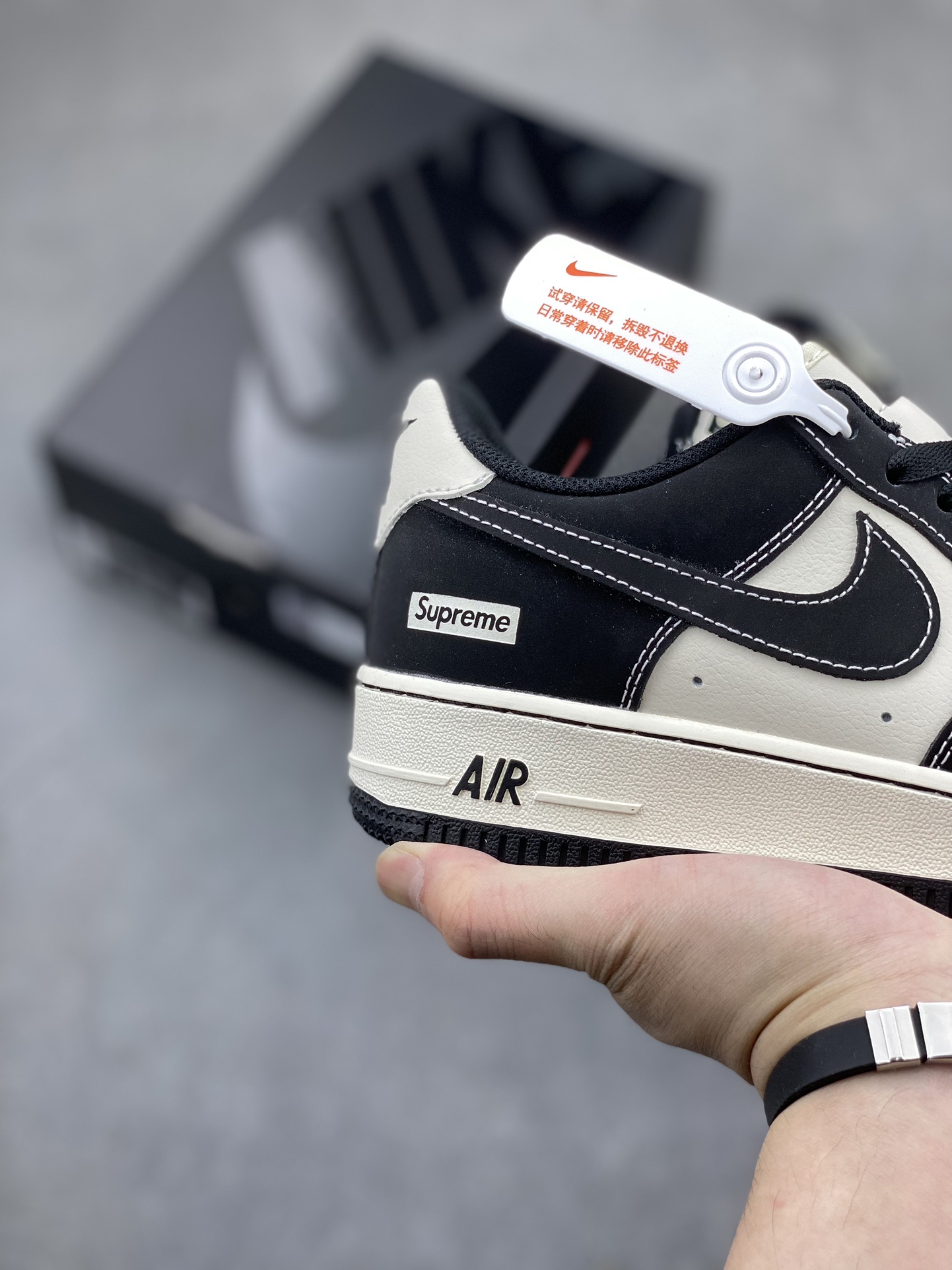 Nike Air Force 1 '07 Low Black/White Casual Sneakers XL2403-109 6 i1715460199 7835 6