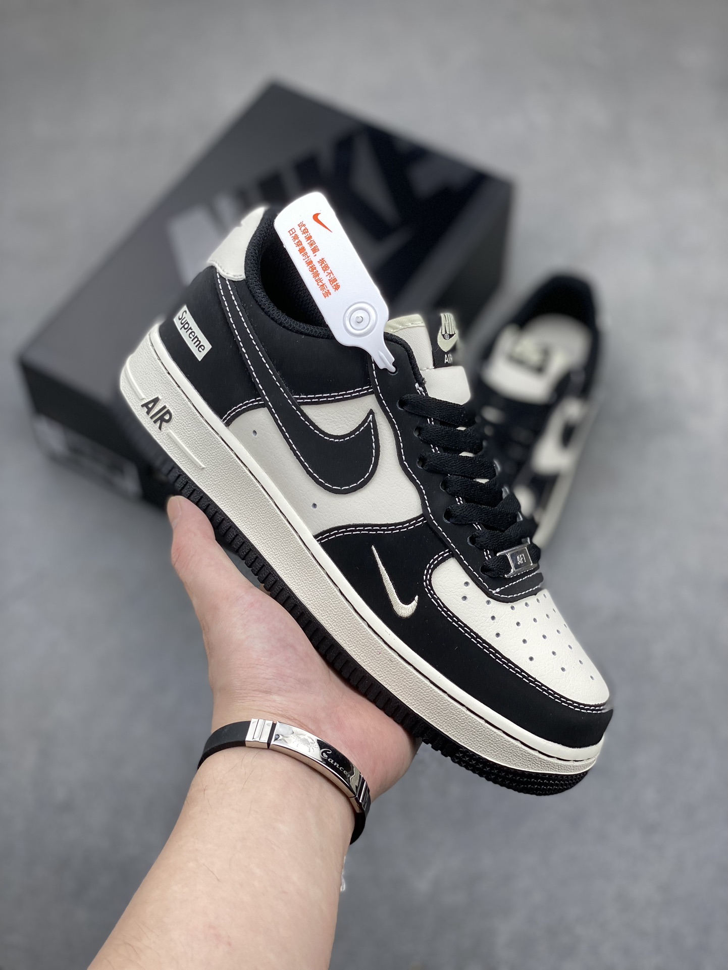 Nike Air Force 1 '07 Low Black/White Casual Sneakers XL2403-109 2 i1715460199 9754 0