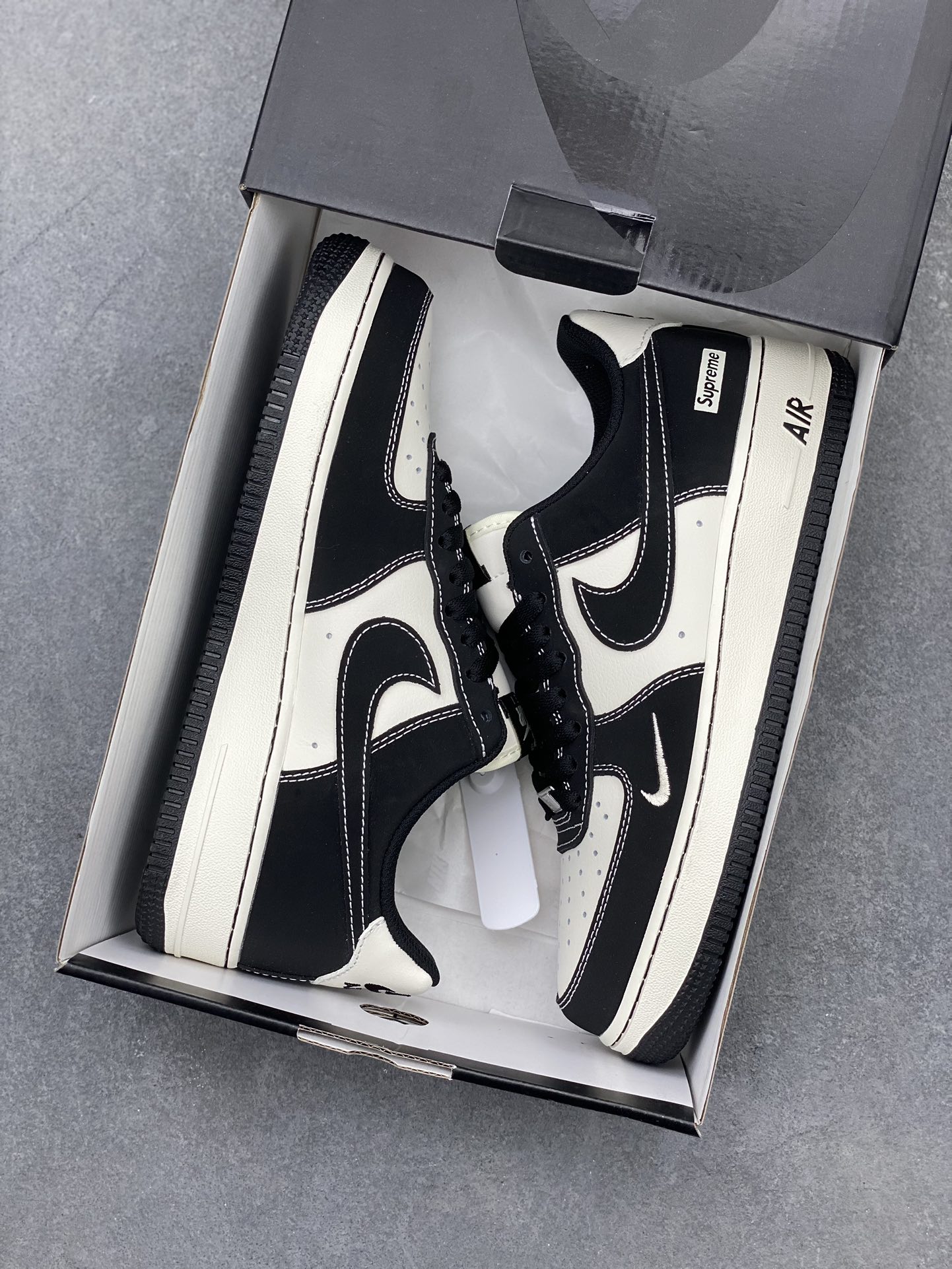 Nike Air Force 1 '07 Low Black/White Casual Sneakers XL2403-109 10 i1715460200 3940 8