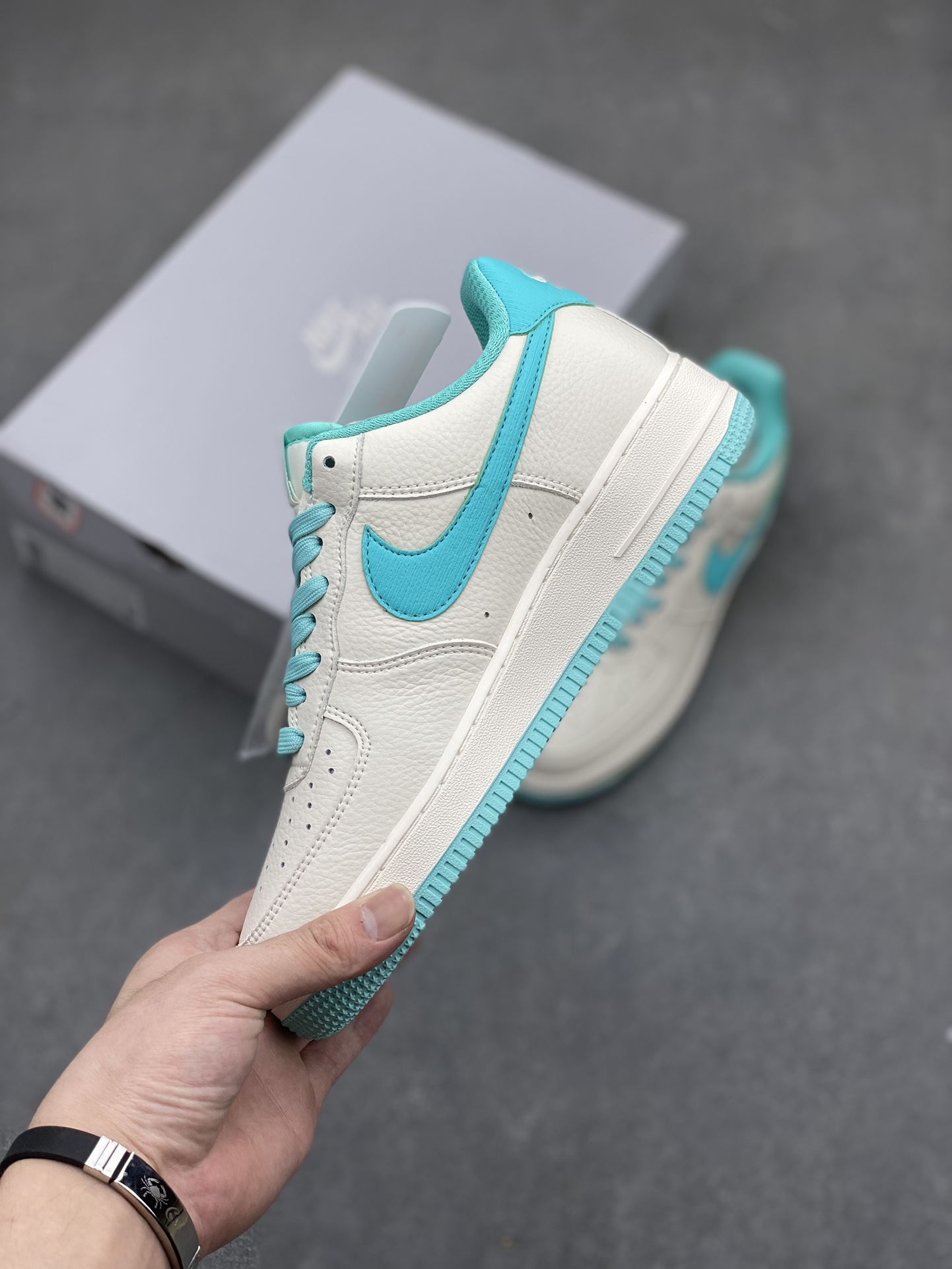 Nike Air Force 1 Low '07 Sky Blue Casual Sneakers with Marker 4 i1715460512 3293 0