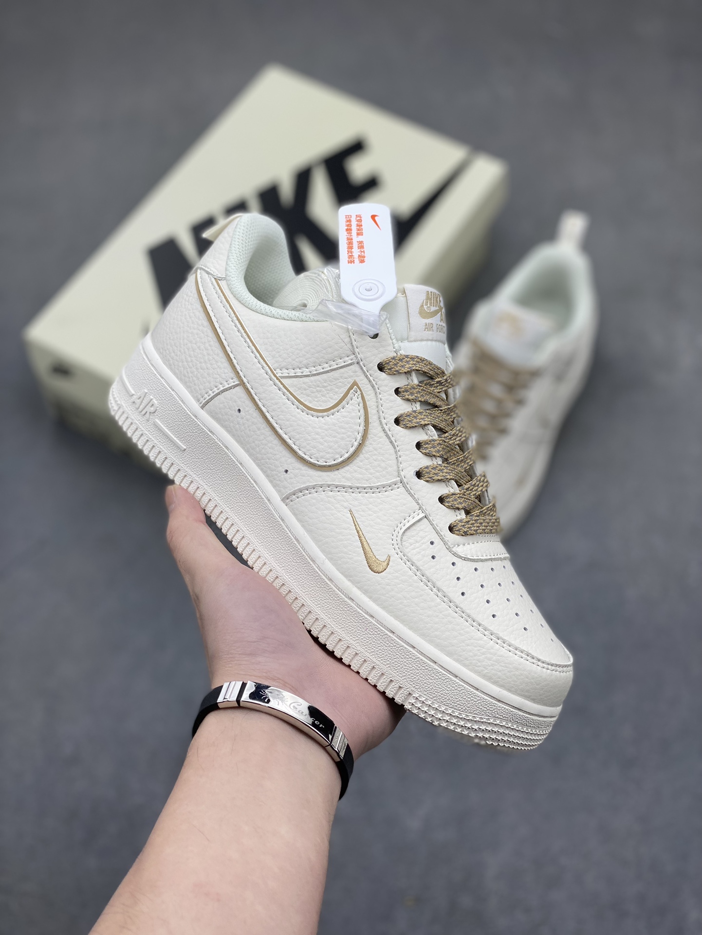 Nike Air Force 1 Low '07 'Classic Khaki' Casual Sneakers MJ0319-027 2 i1715718063 4997 0