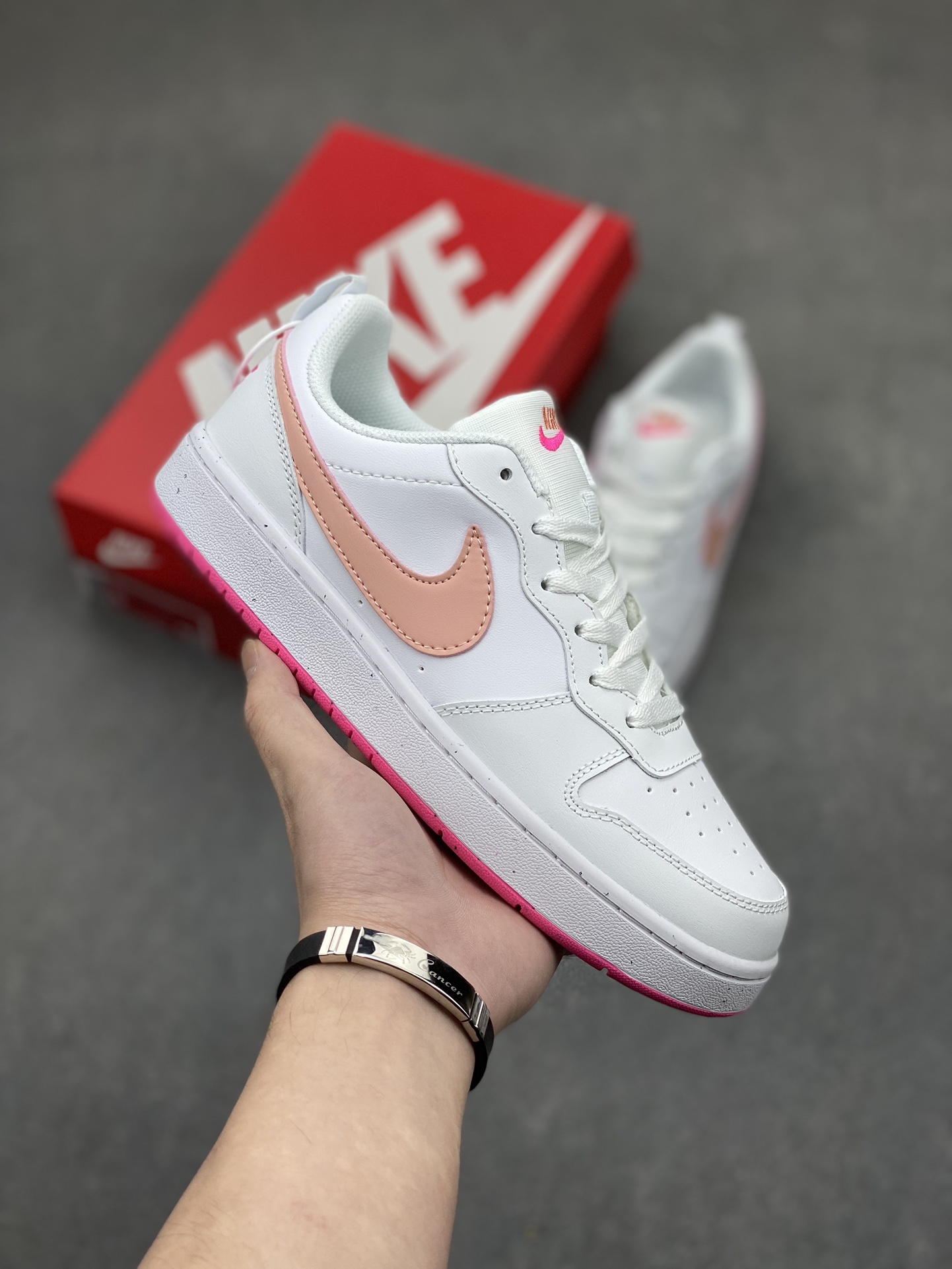 Nike Air Force 1 Low White Pink Casual Sneakers DV5456-111 2 i1715718433 1295 5