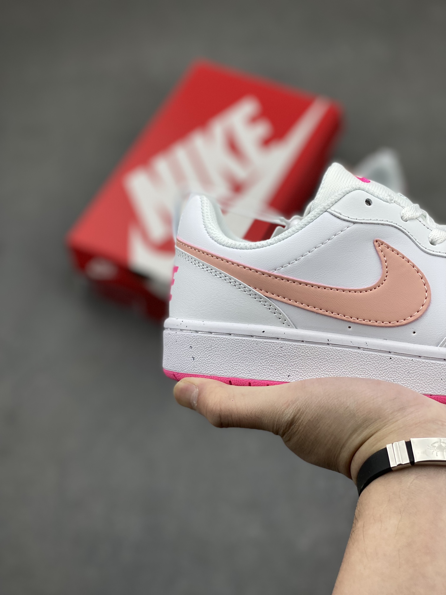 Nike Air Force 1 Low White Pink Casual Sneakers DV5456-111 6 i1715718433 7216 0