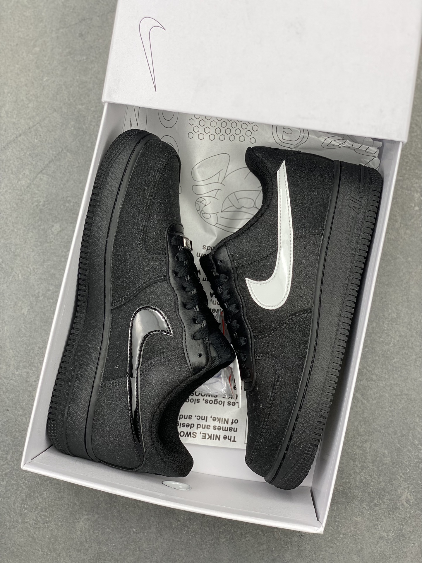 Nike Air Force 1 Low CW2288-111 Black/White Authentic Style & Comfort Sneakers 10 i1715804269 3162 0