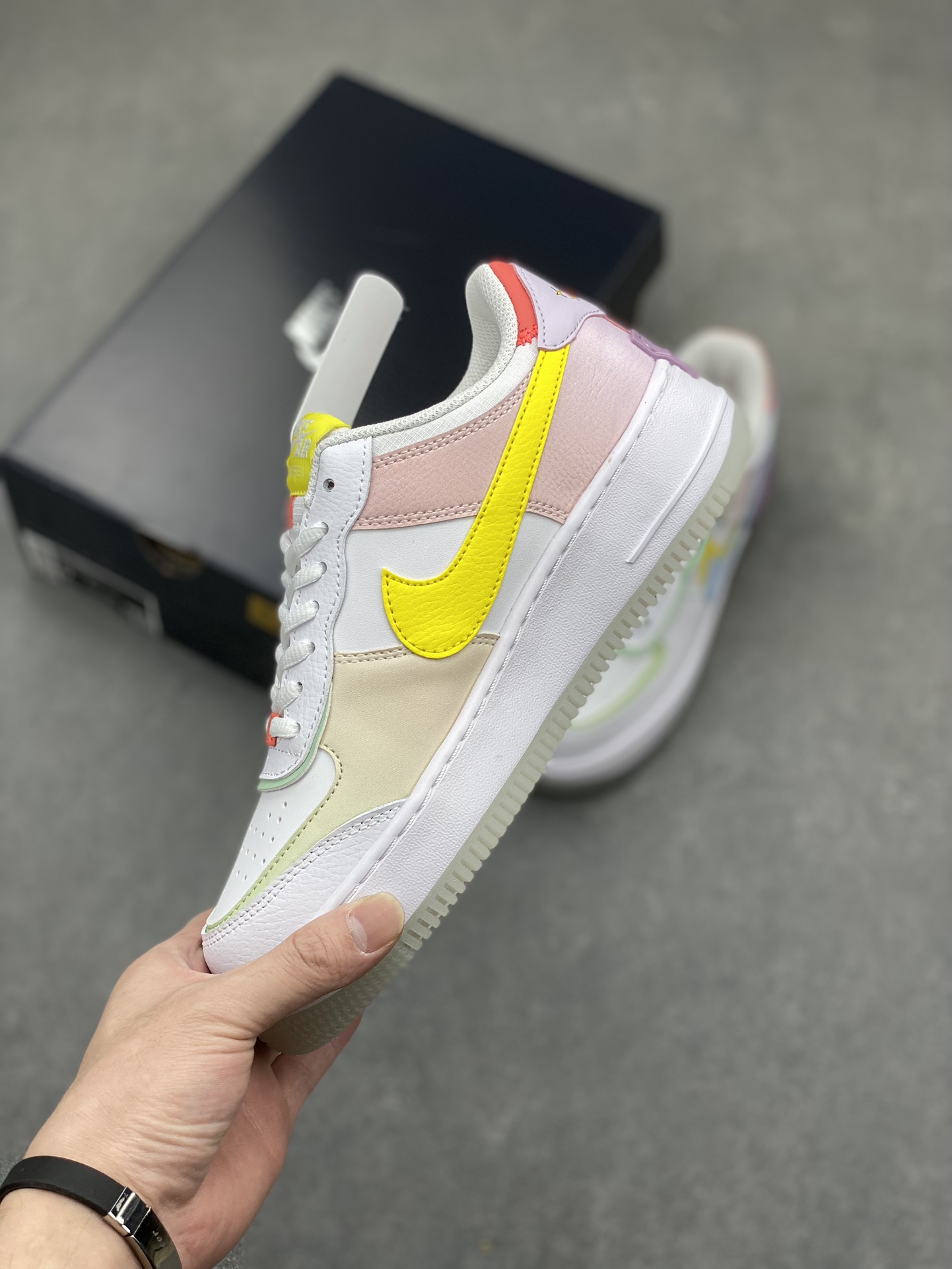 Nike Air Force 1 Shadow White Blue Purple Women's Shoes CW2630-141 4 i1715804314 6481 2