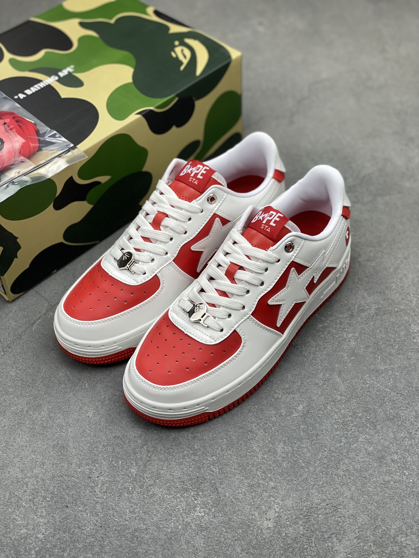 BAPE Sk8 Sta Nigo Low-Top Sneakers - Classic Style & Comfort - Sizes 36-46 9 i1715804455 1866 0