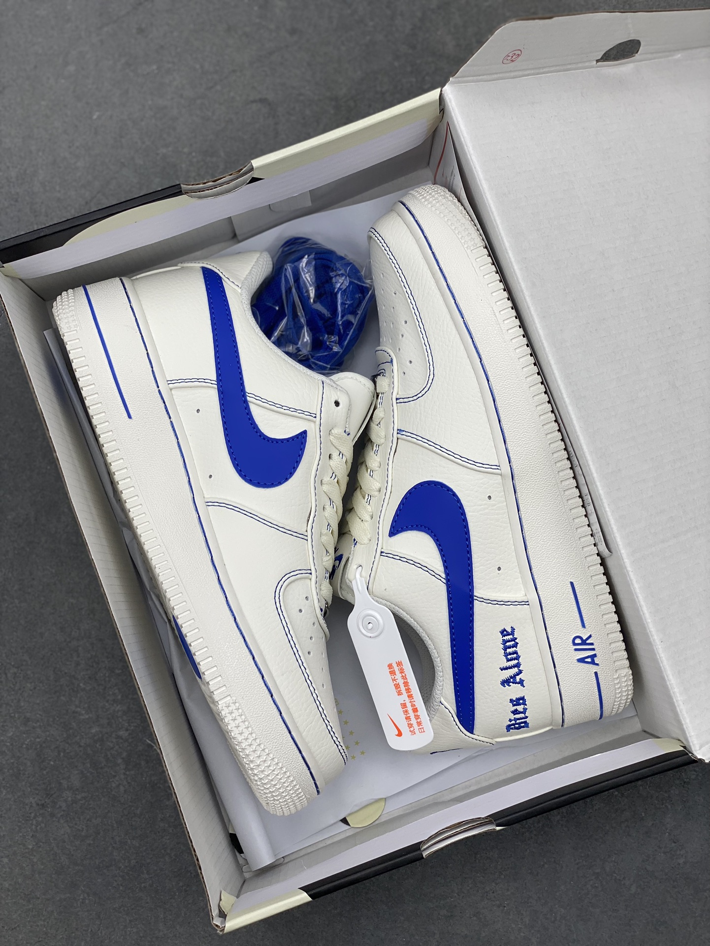 Nike Air Force 1 '07 Low Vlone - Sky Blue Leather Sneakers 10 i1715883255 3039 0