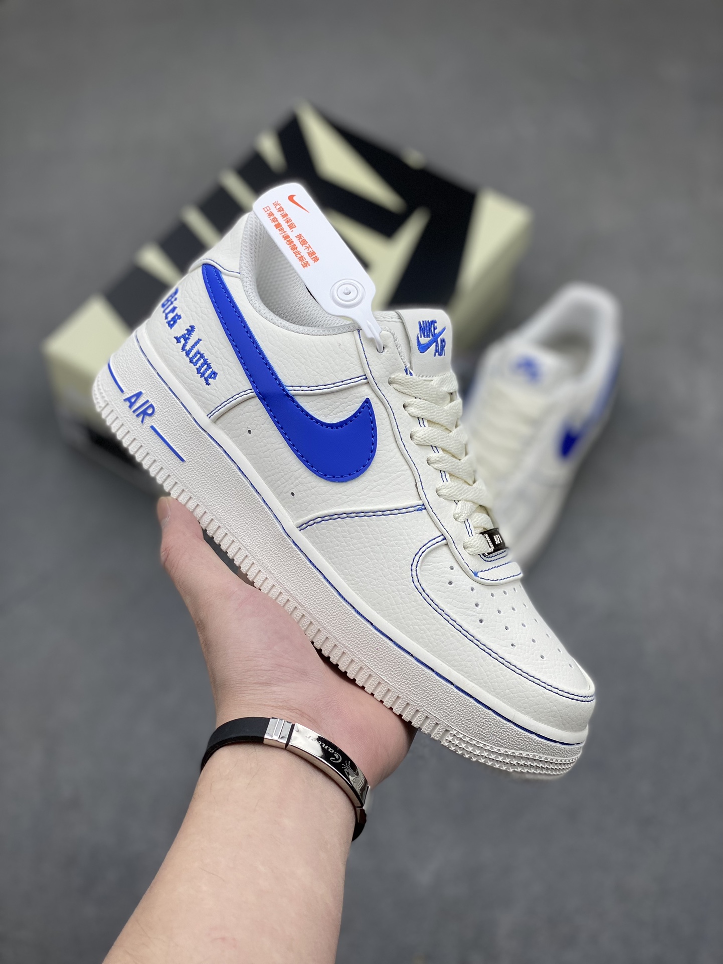 Nike Air Force 1 '07 Low Vlone - Sky Blue Leather Sneakers 2 i1715883255 8287 0